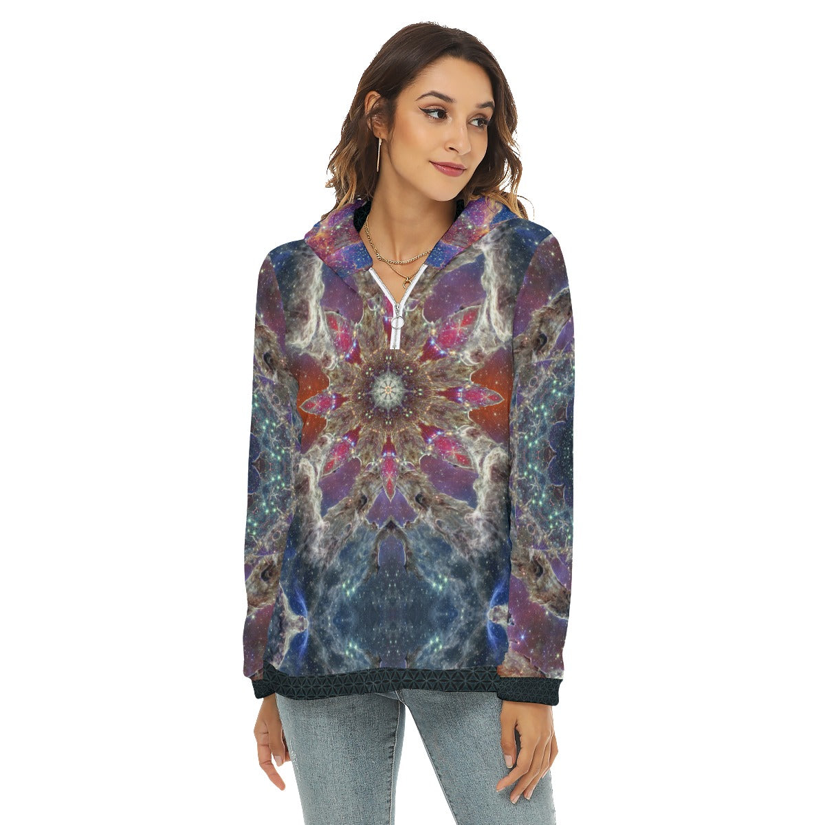 Space Cadet Plush Fleece Hoodie