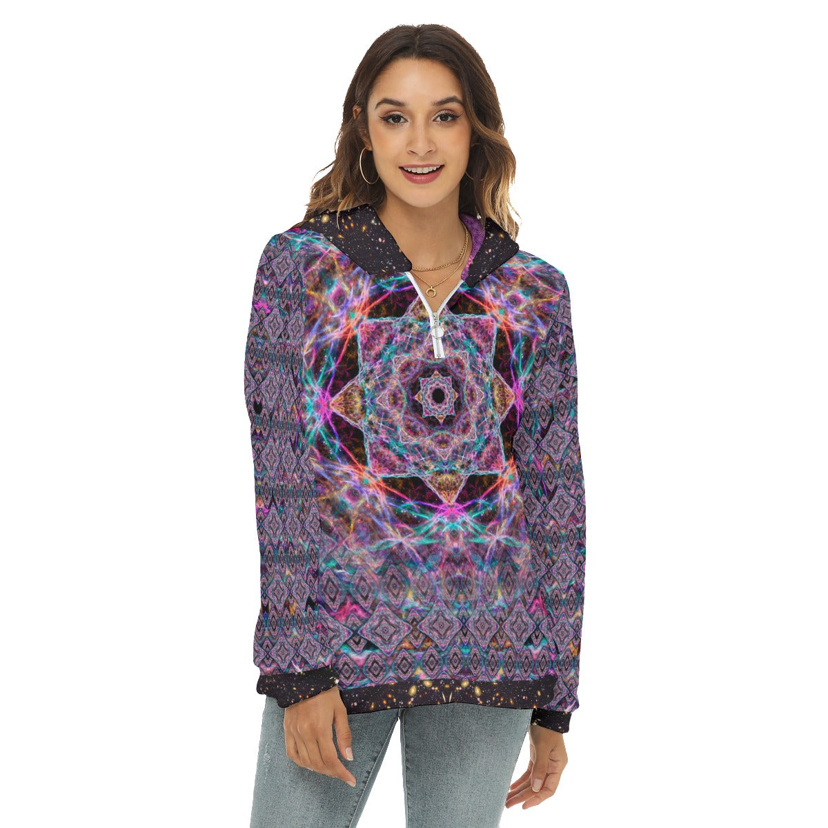 Beyond The Veil Plush Fleece Hoodie