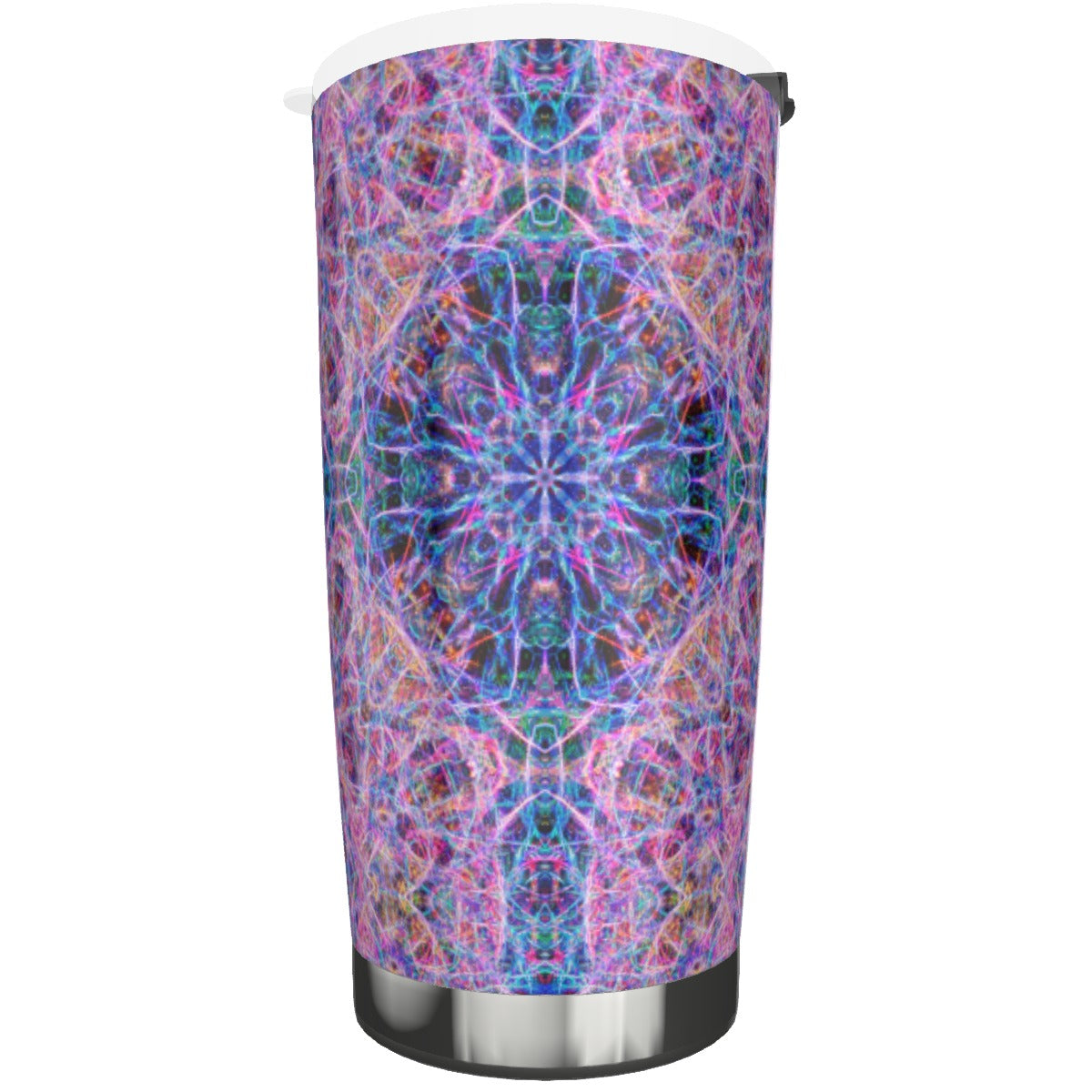 Electric Pink Nebula Stainless Steel Tumbler 20oz
