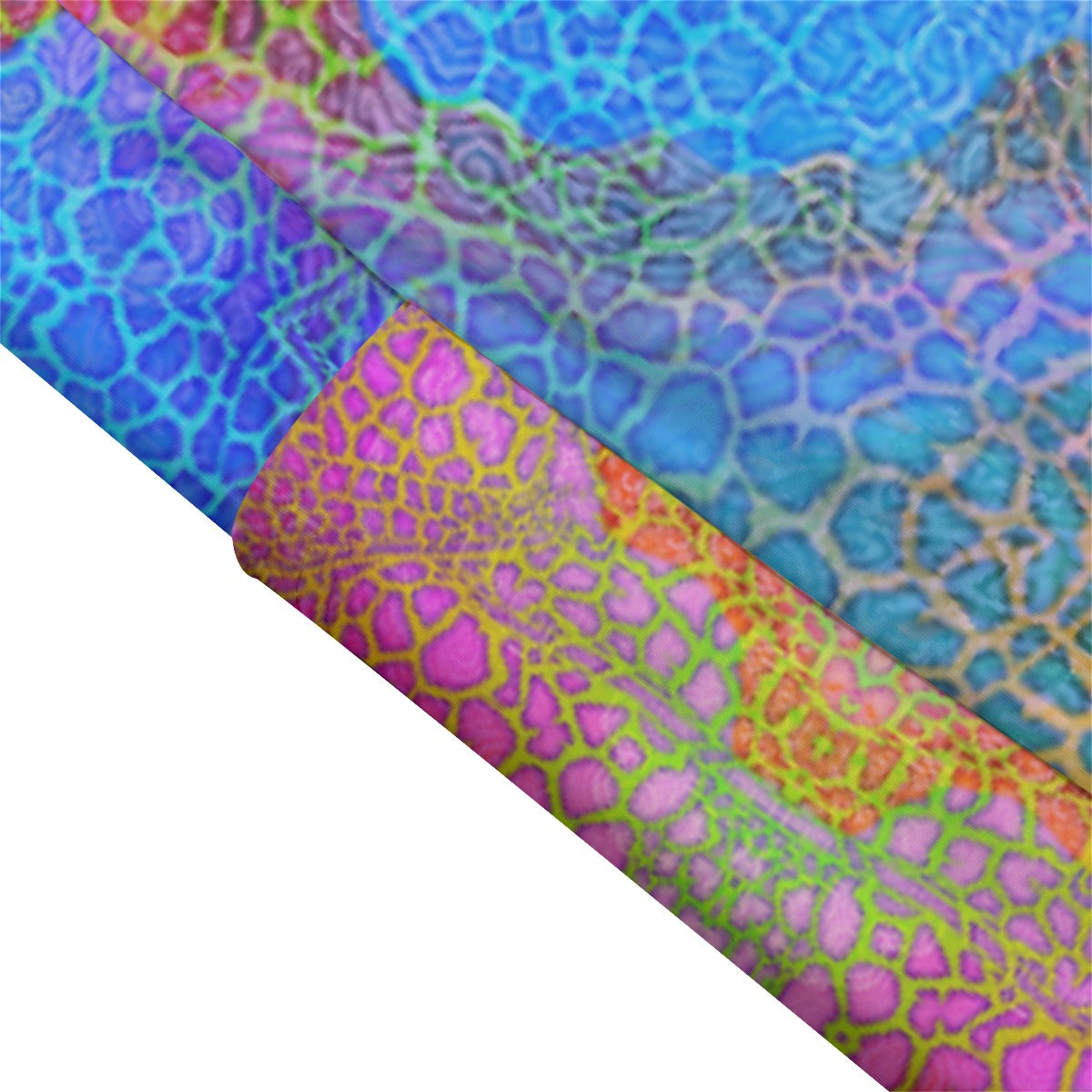 Rainbow Giraffe High Waist Leggings With Side Pockets