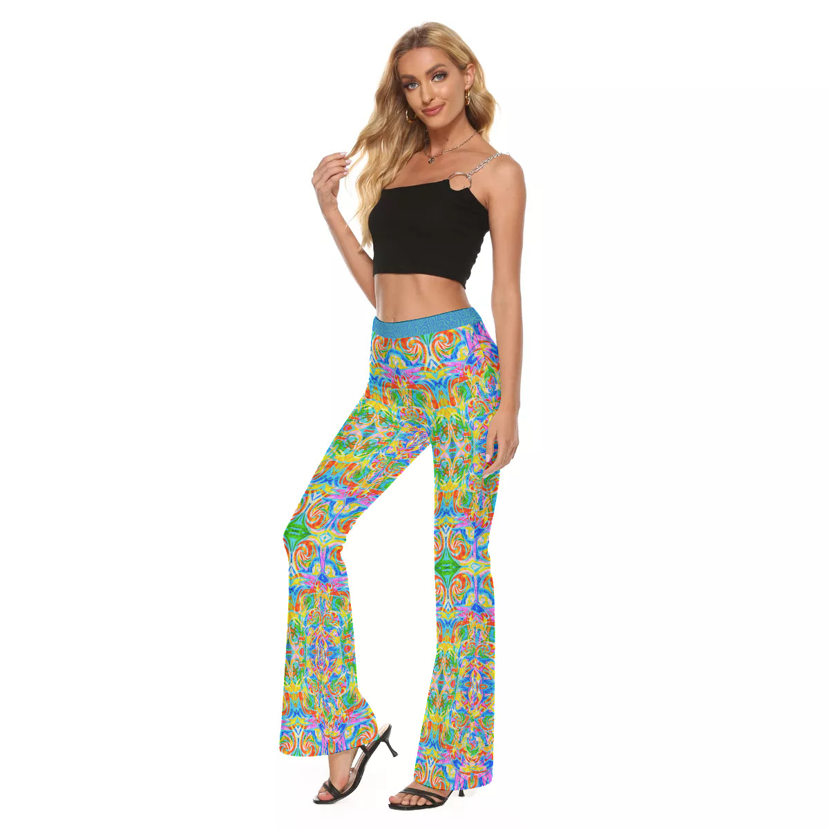 Rasta Koala Flare Leggings