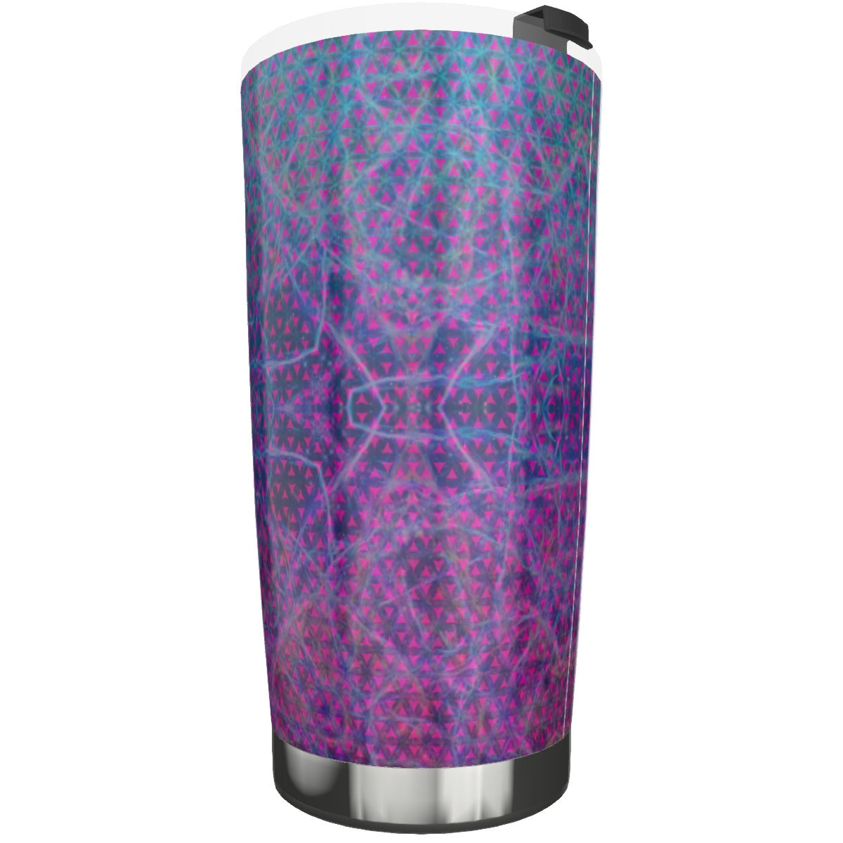 Electric Flower of Life Stainless Steel Tumbler 20oz