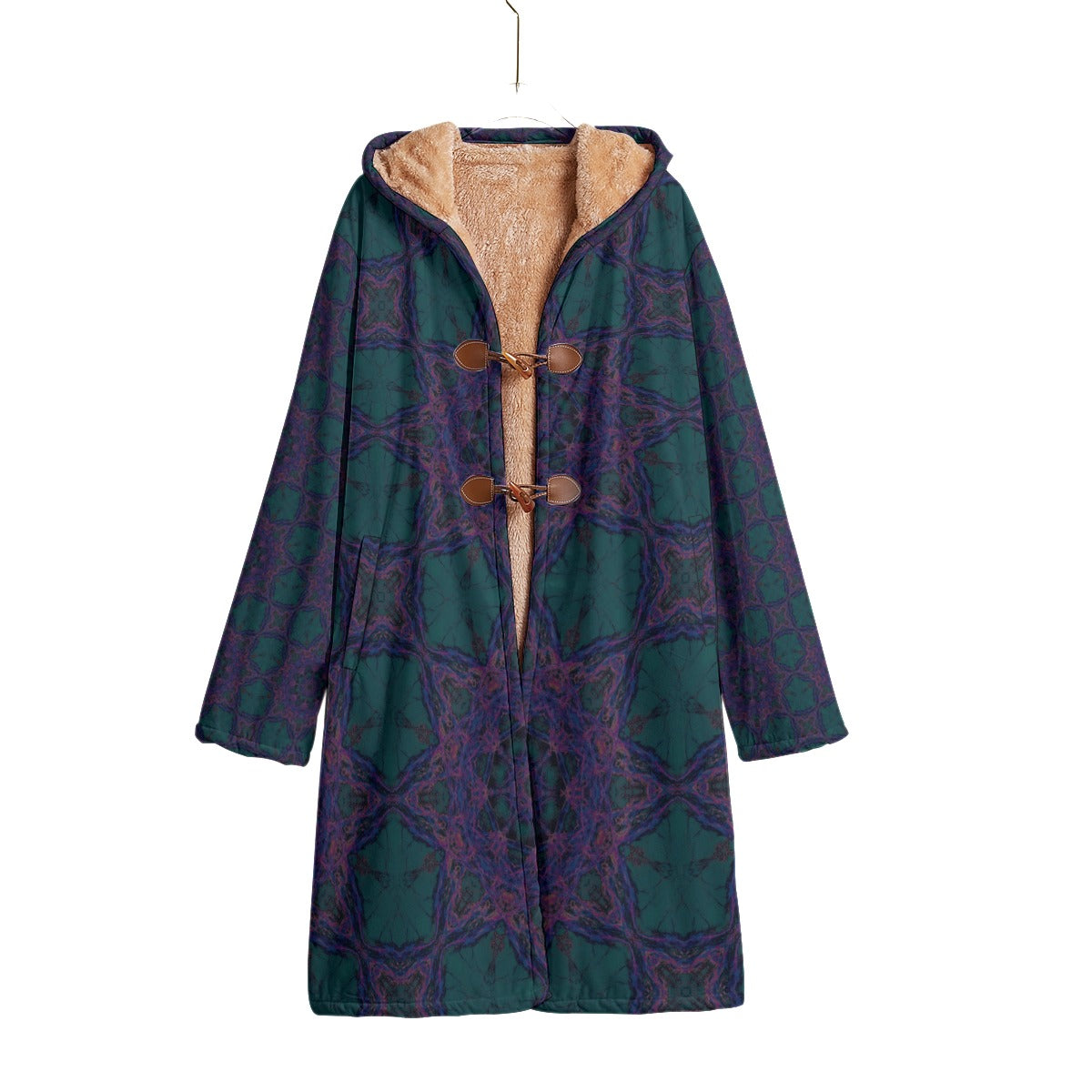 Purple Platonic Solids Festival Cloak