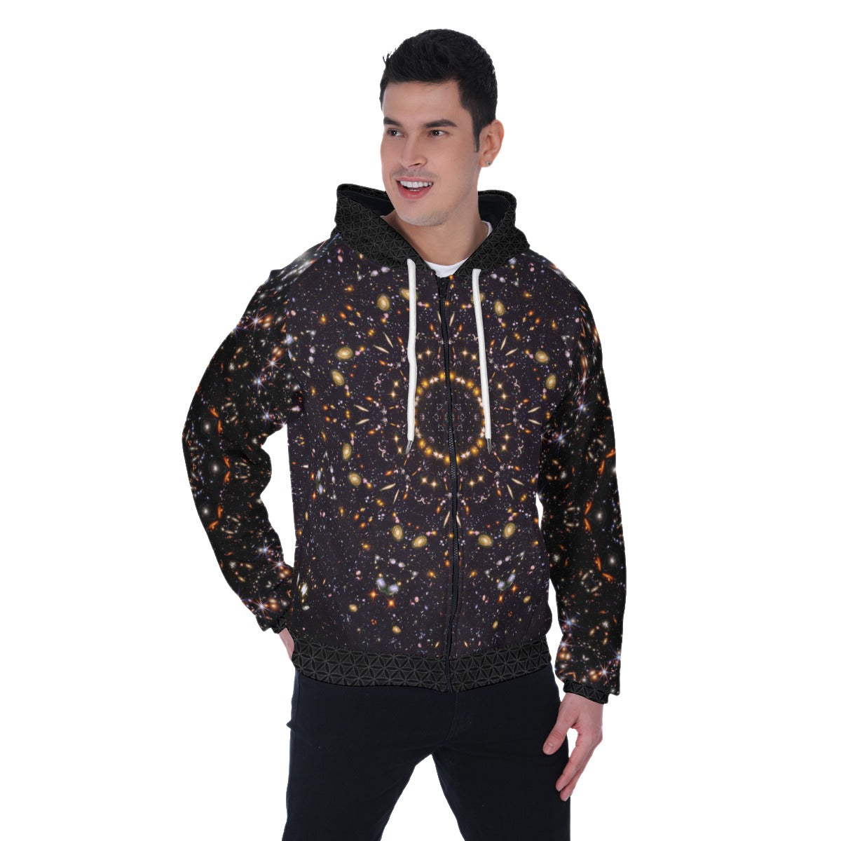 Galactic Universe Zip Up Hoodie