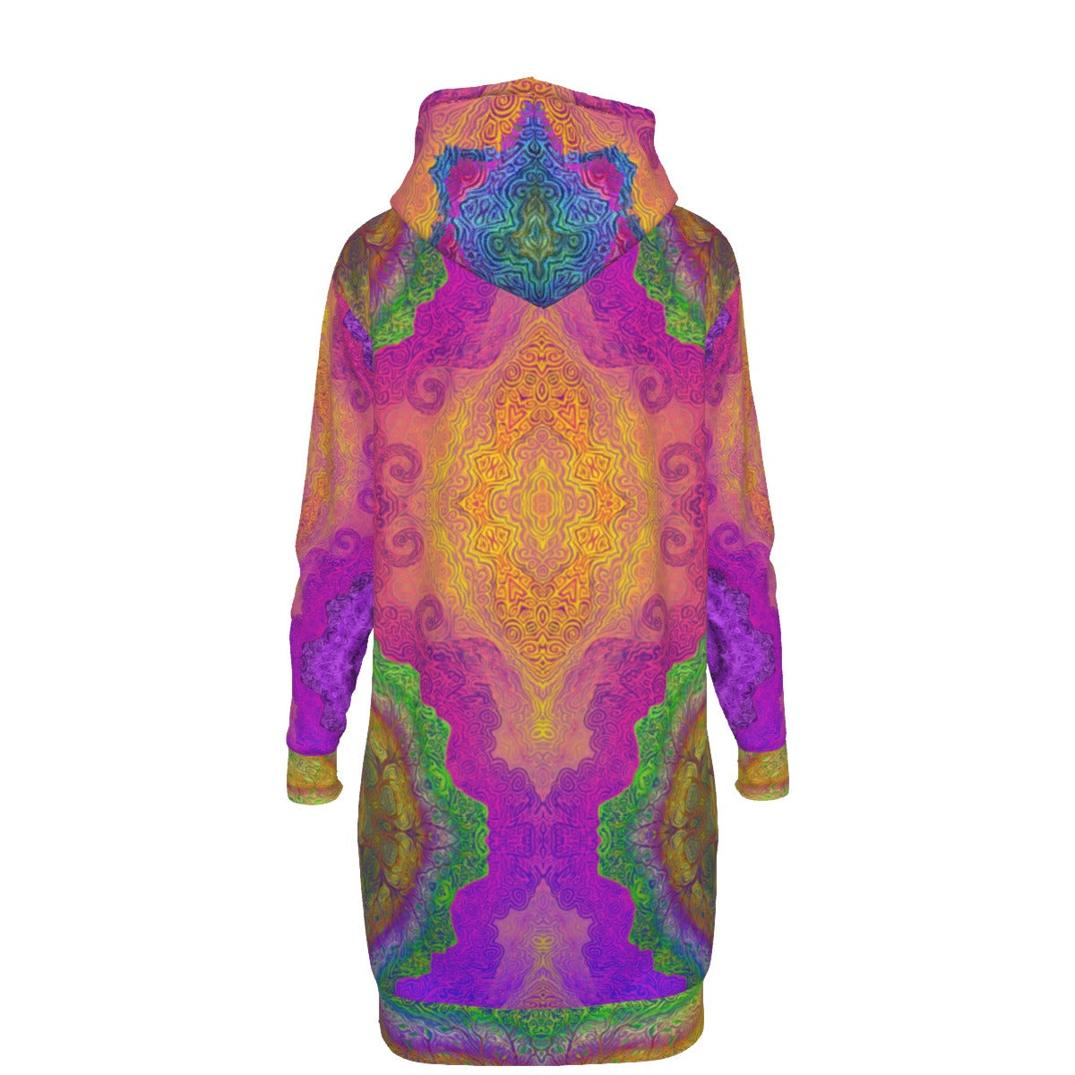 Metatrons Jungle Cube Hoodie Dress
