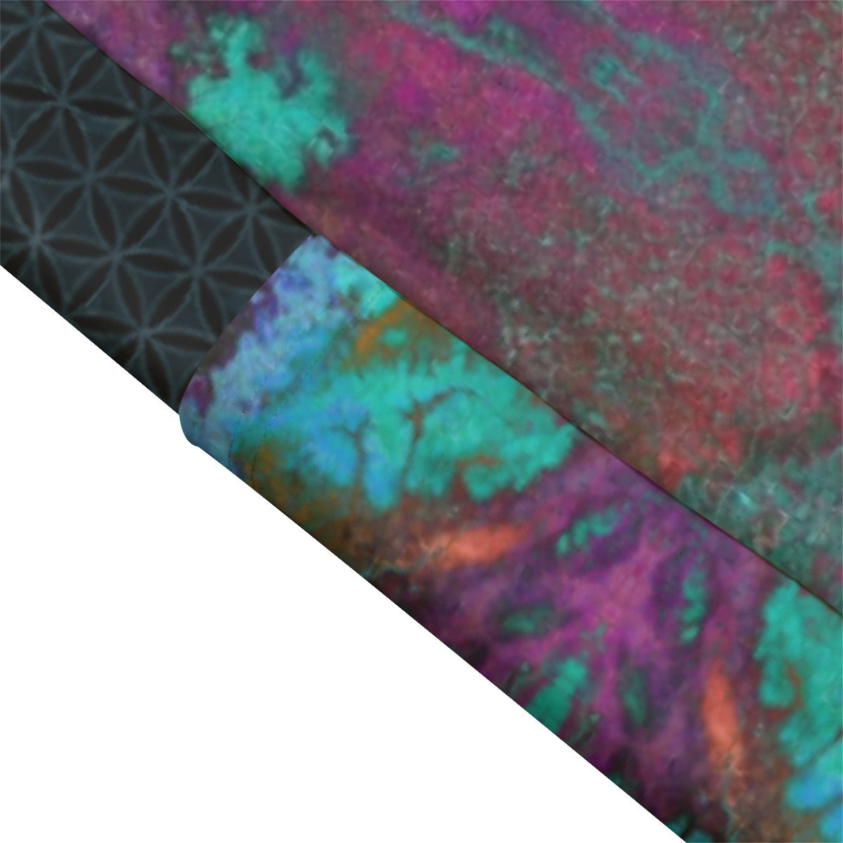 Sea Serpent High Waist Leggings With Side Pockets