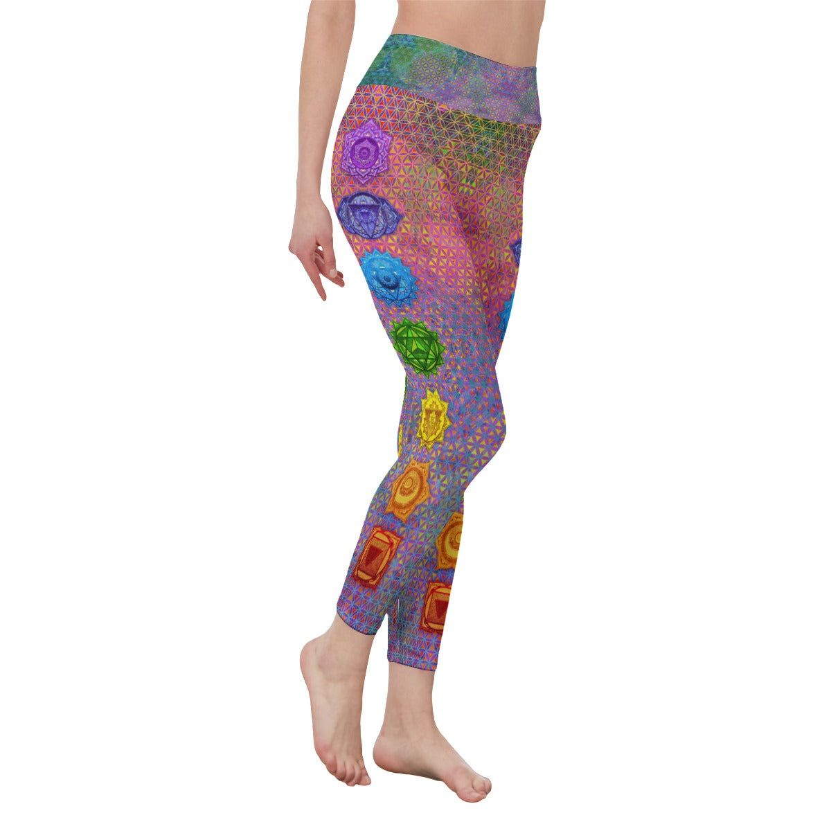 Chakra Awakening Mid-Rise Leggings
