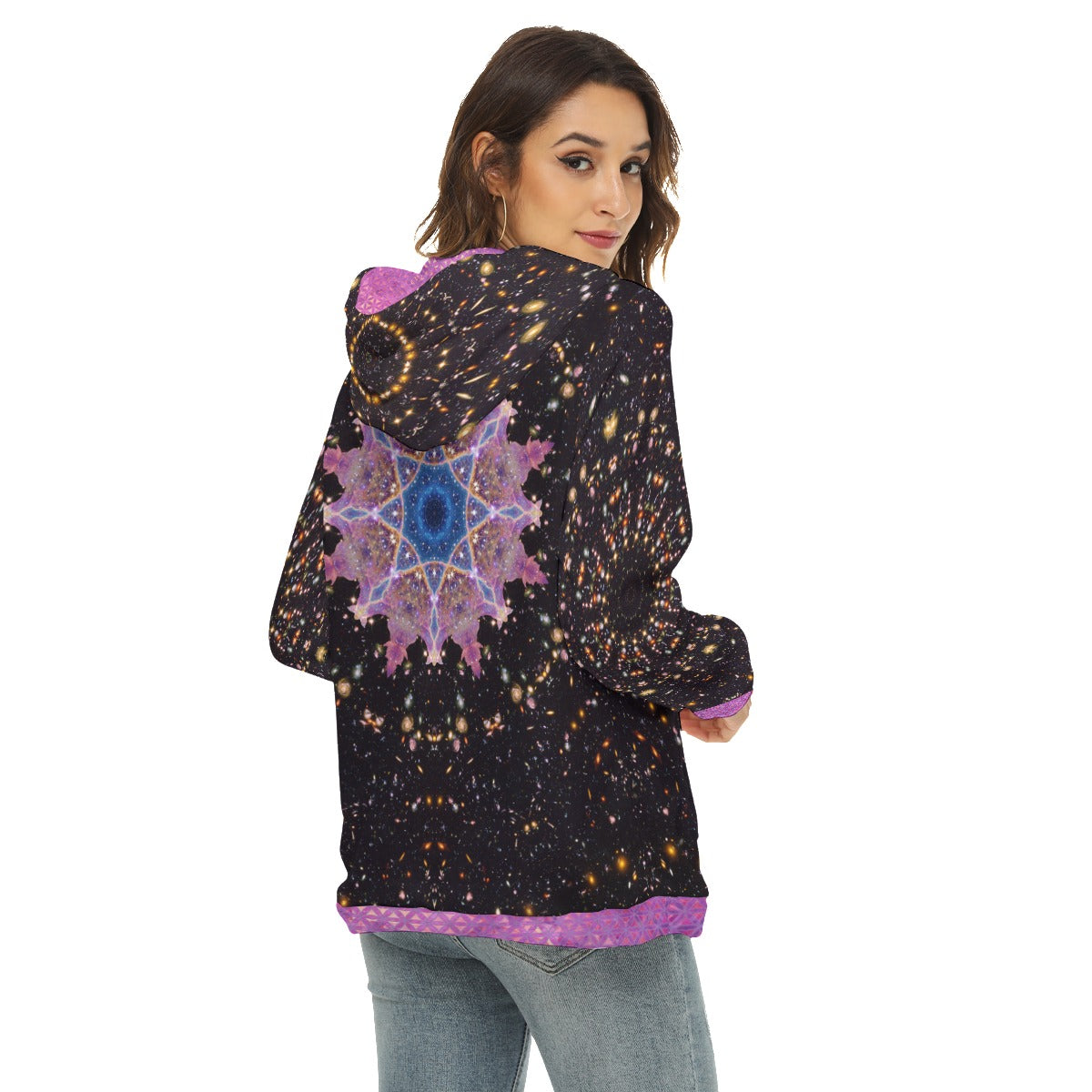 Star Gate Plush Fleece Hoodie