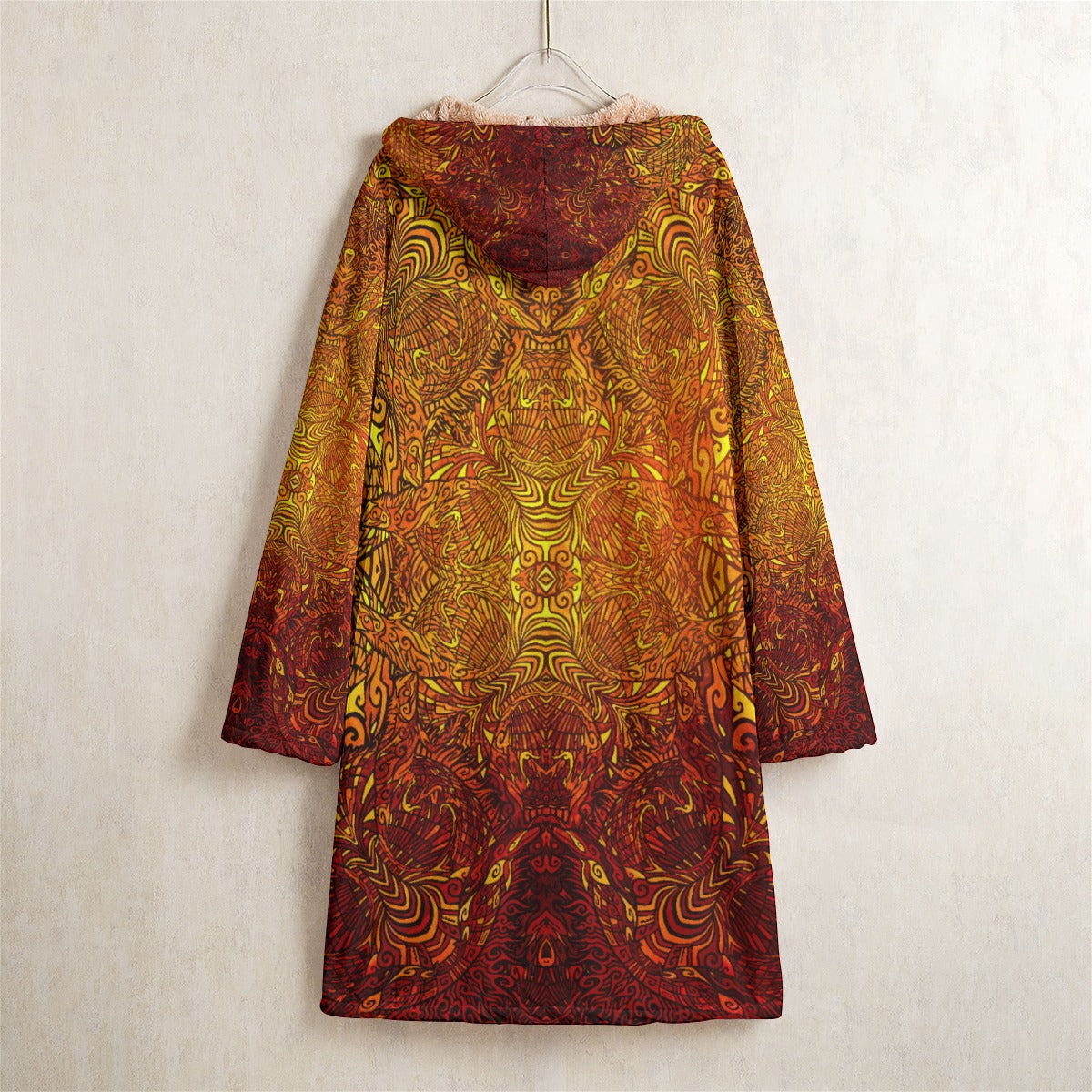 Fire Bender Red Festival Cloak