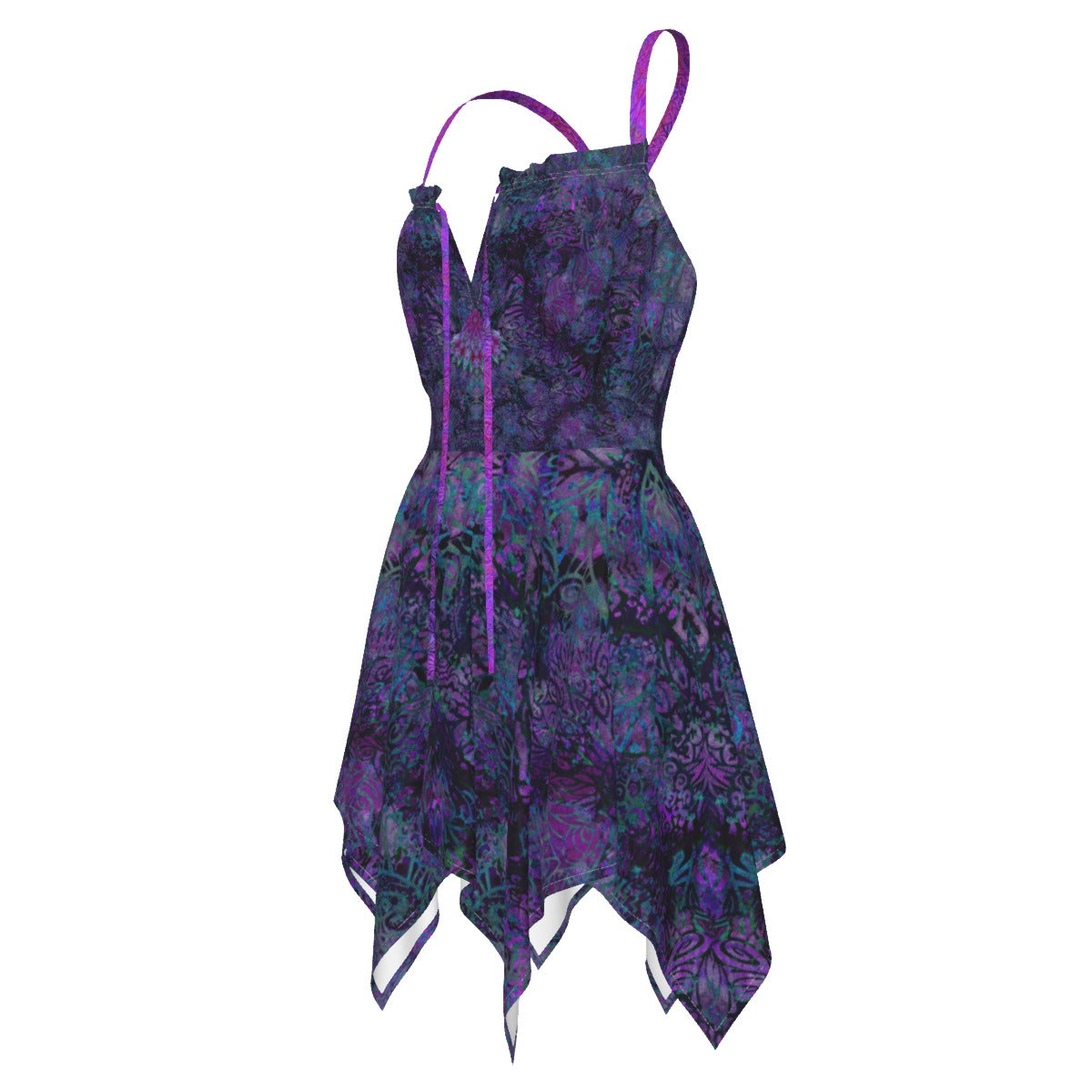 Purple Octopus Fairy 6 point Dress