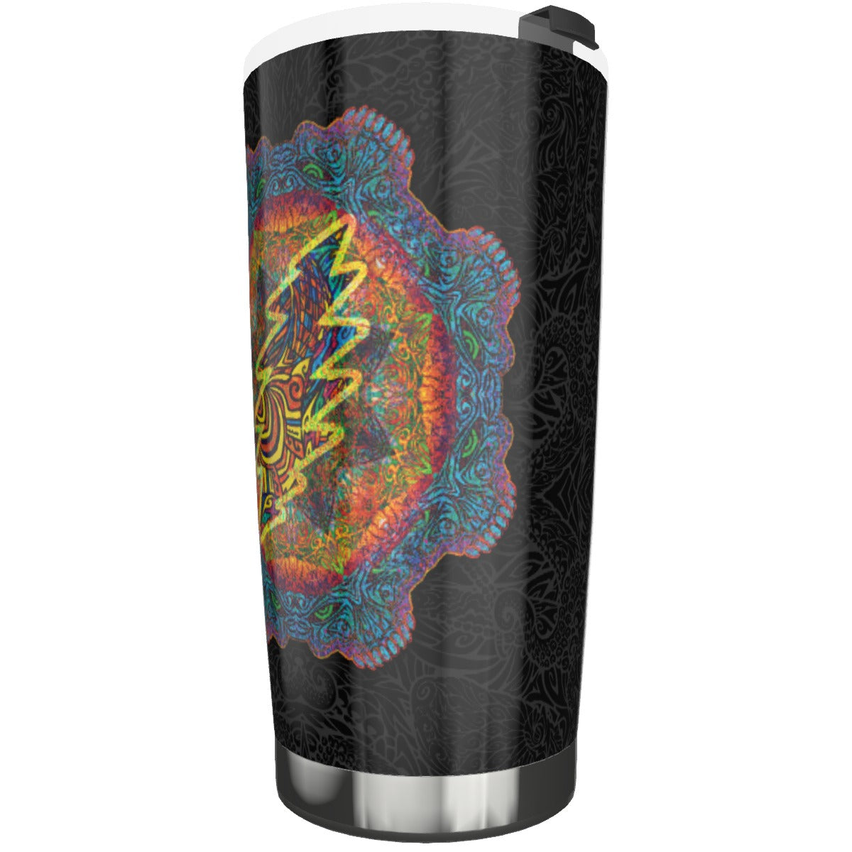 13 point Bolt Mandala Stainless Steel Tumbler 20oz