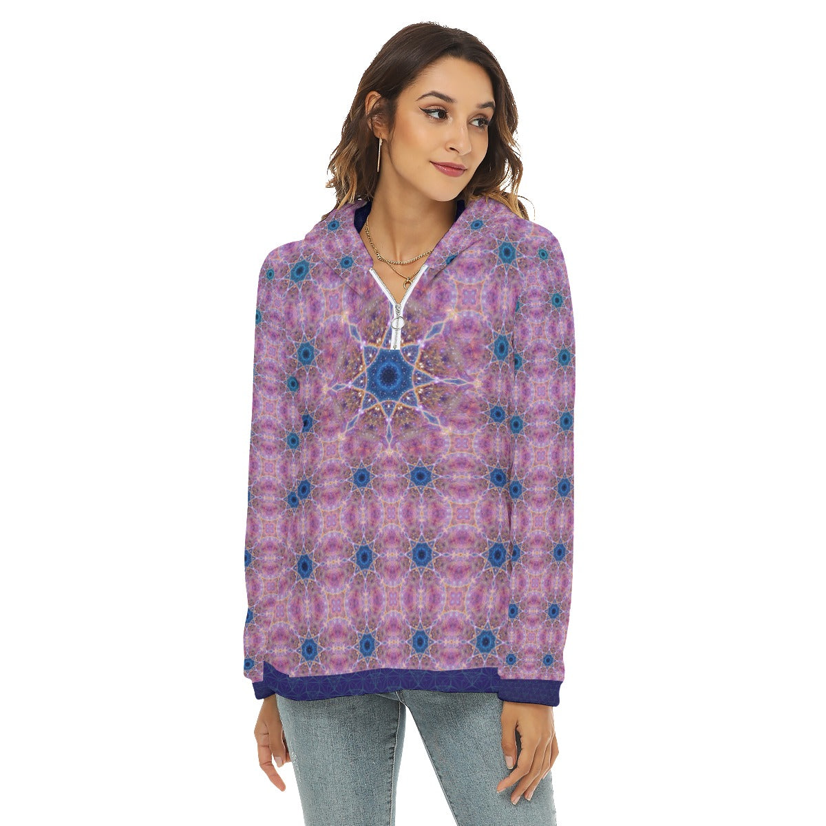 Carina Nebula Plush Fleece Hoodie