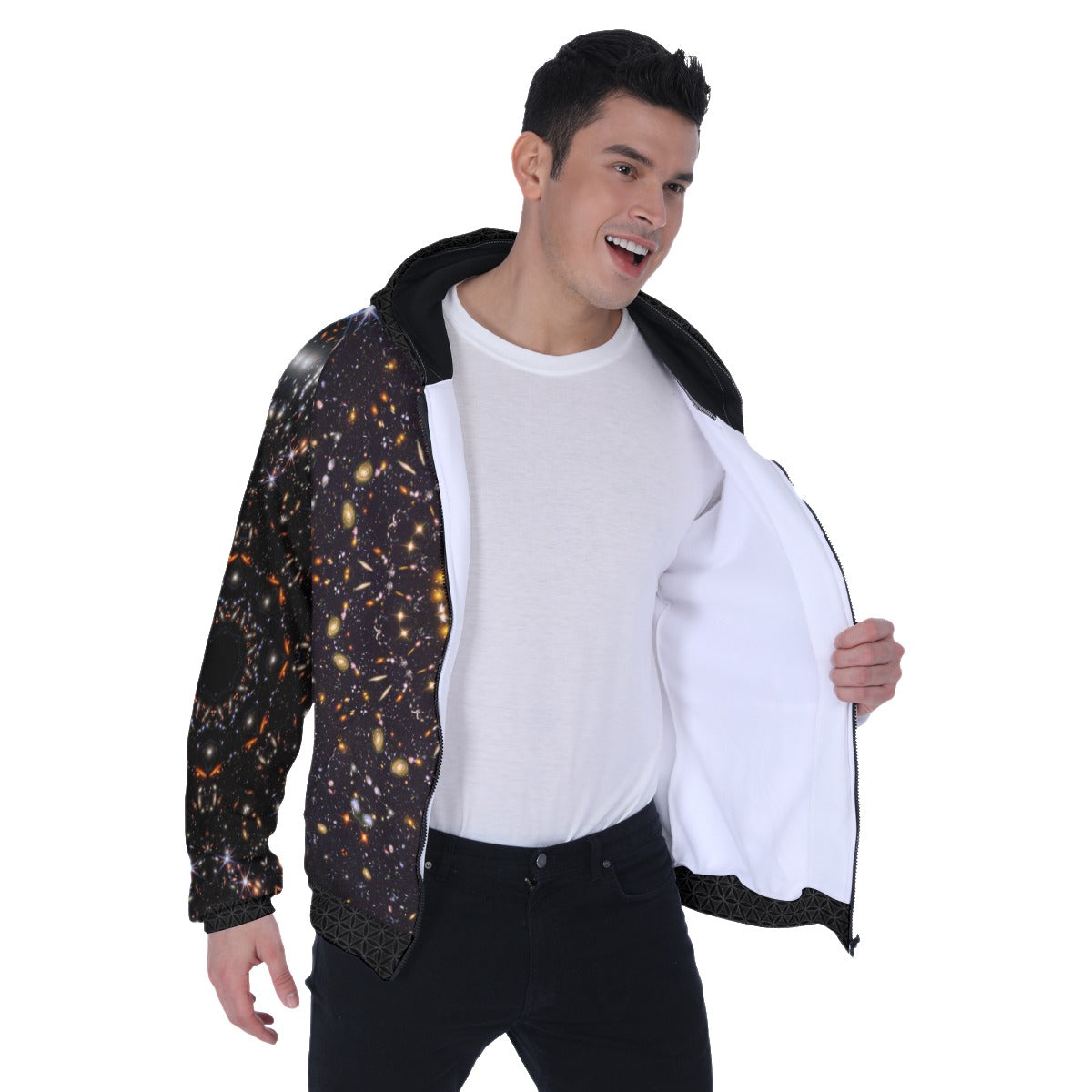 Galactic Universe Zip Up Hoodie