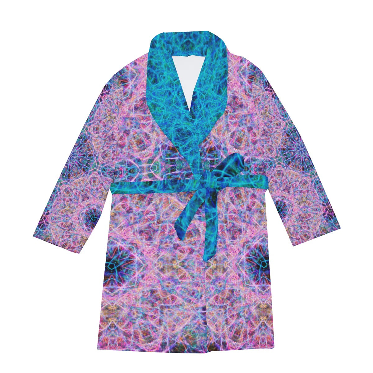 All-Over Print Men's Thicken Robe