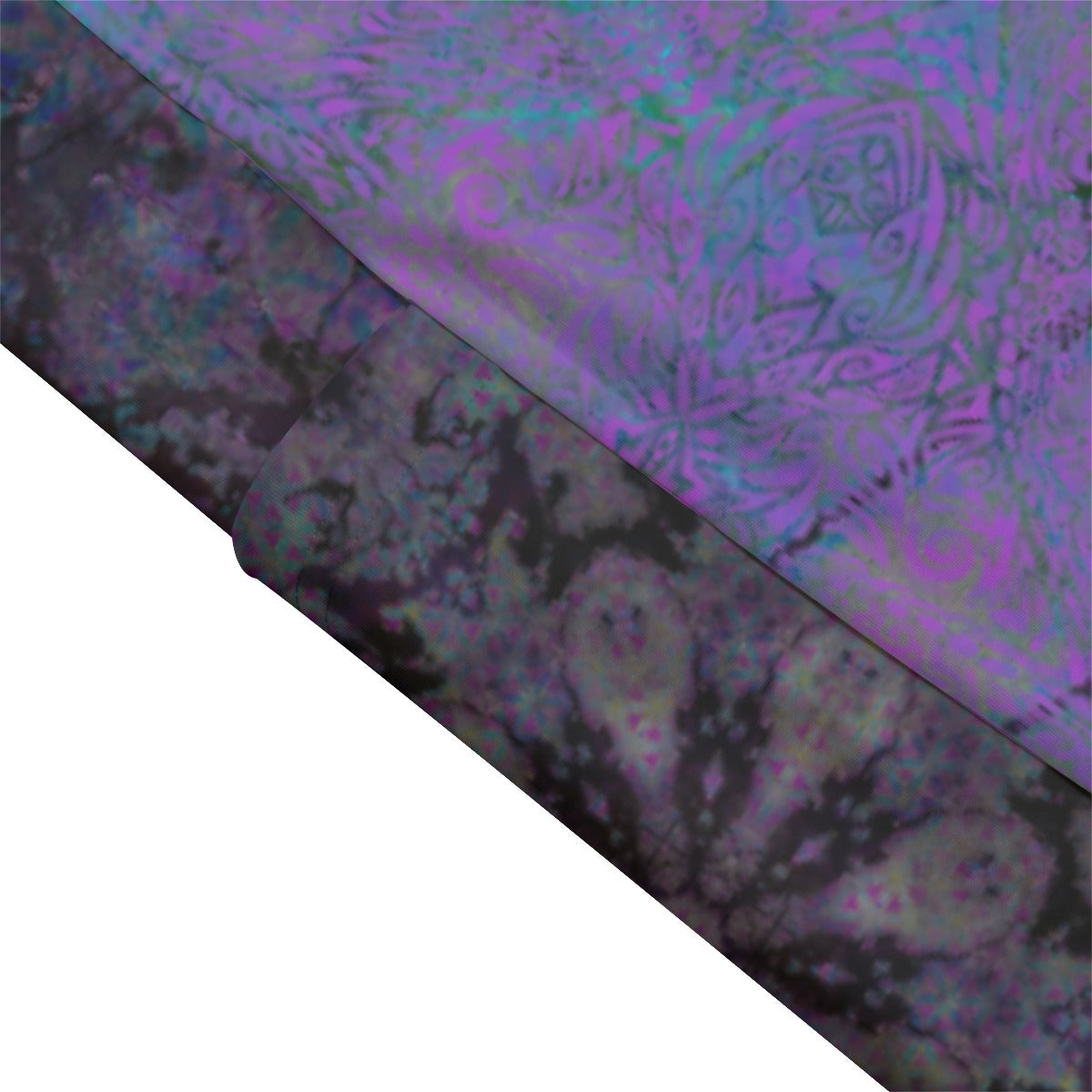 Purple Octopus High Waist Leggings With Side Pockets