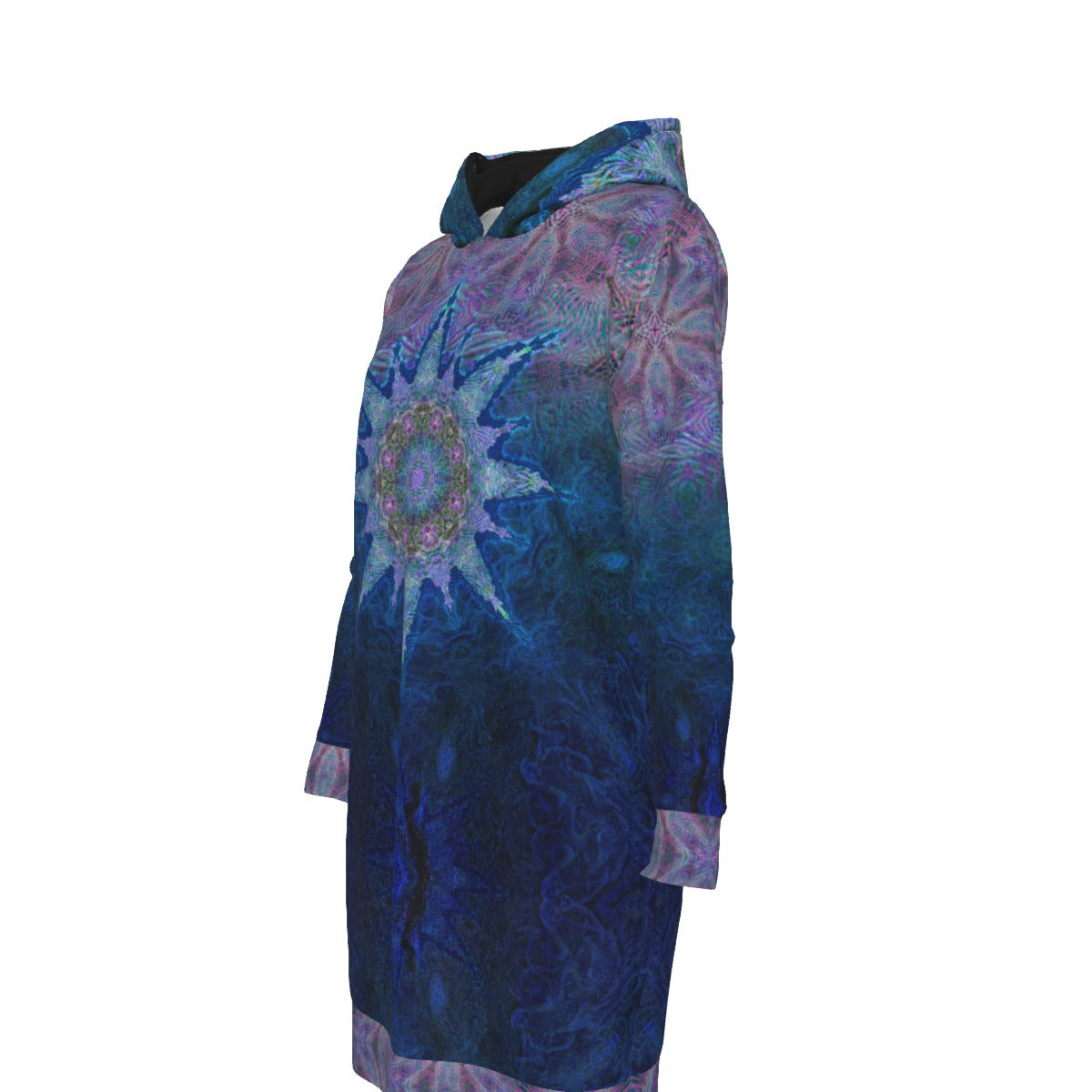 Jupiter Zebra Star Hoodie Dress