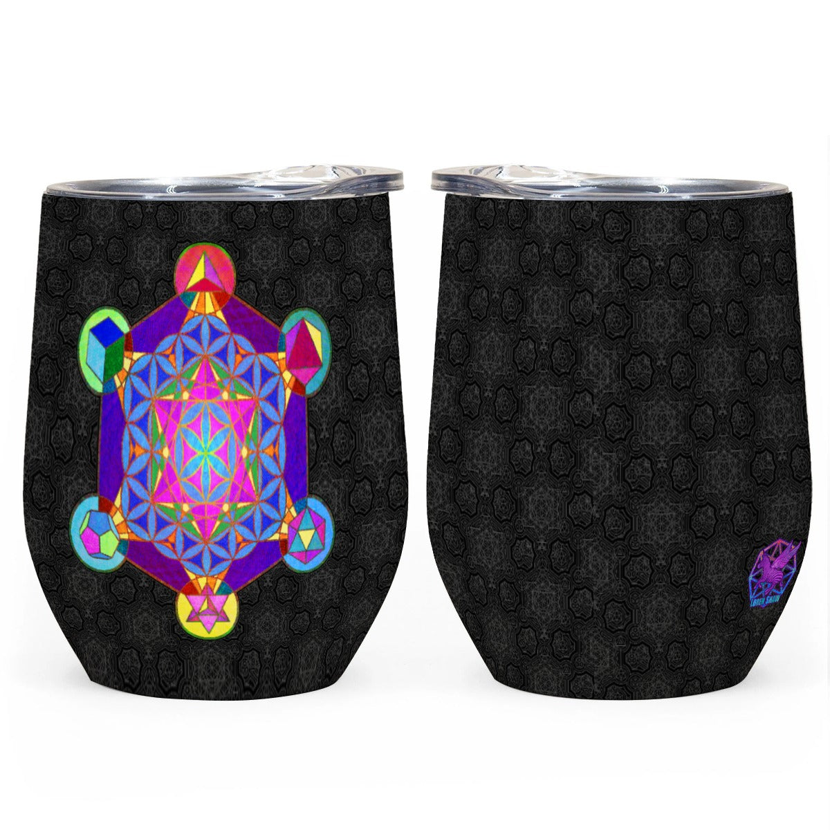 Metatron's Cube Stainless Steel Cup Wine Tumbler