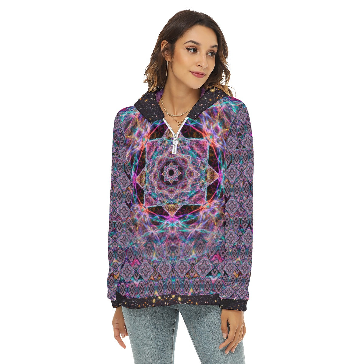 Beyond The Veil Plush Fleece Hoodie