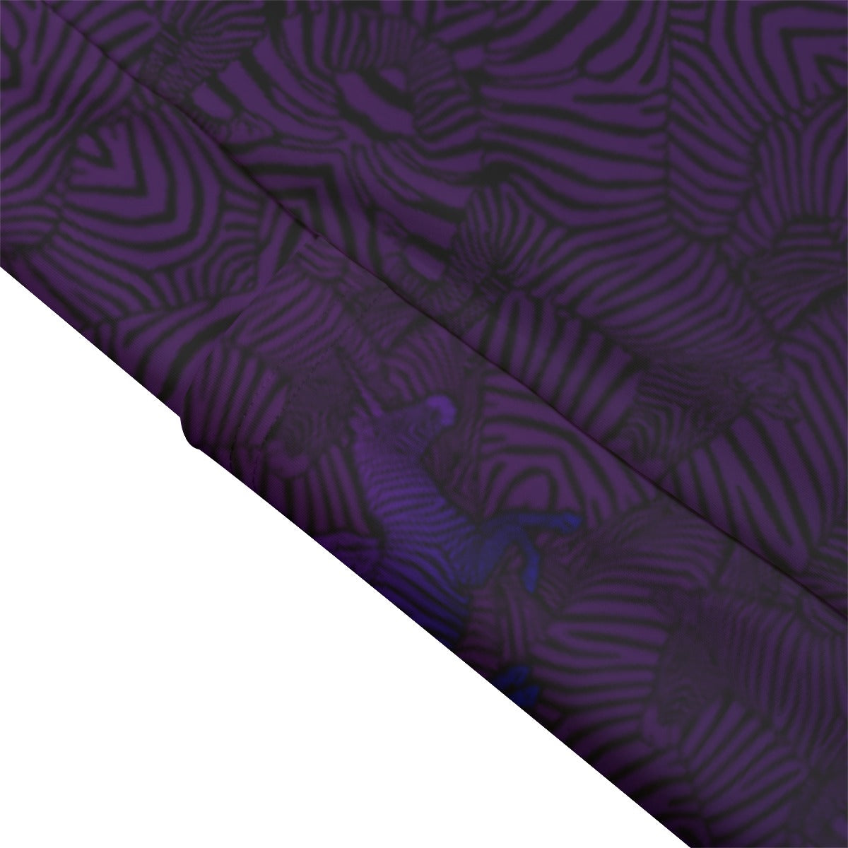 Royal Zebra High Waist Leggings With Side Pockets