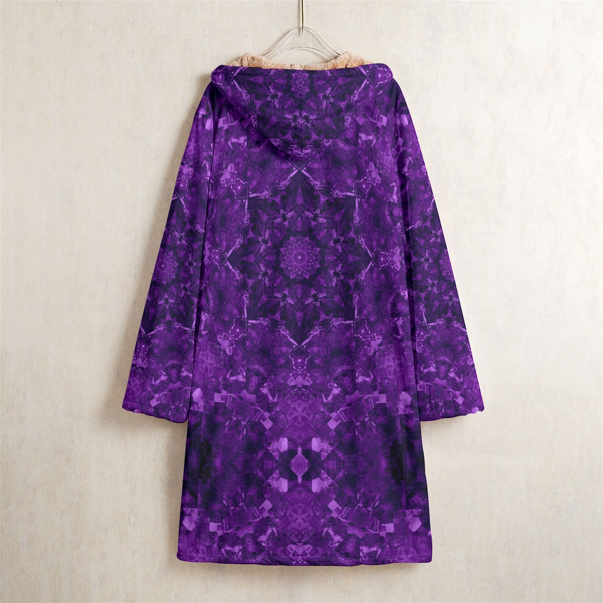 Purple Earth Mandala Festival Cloak