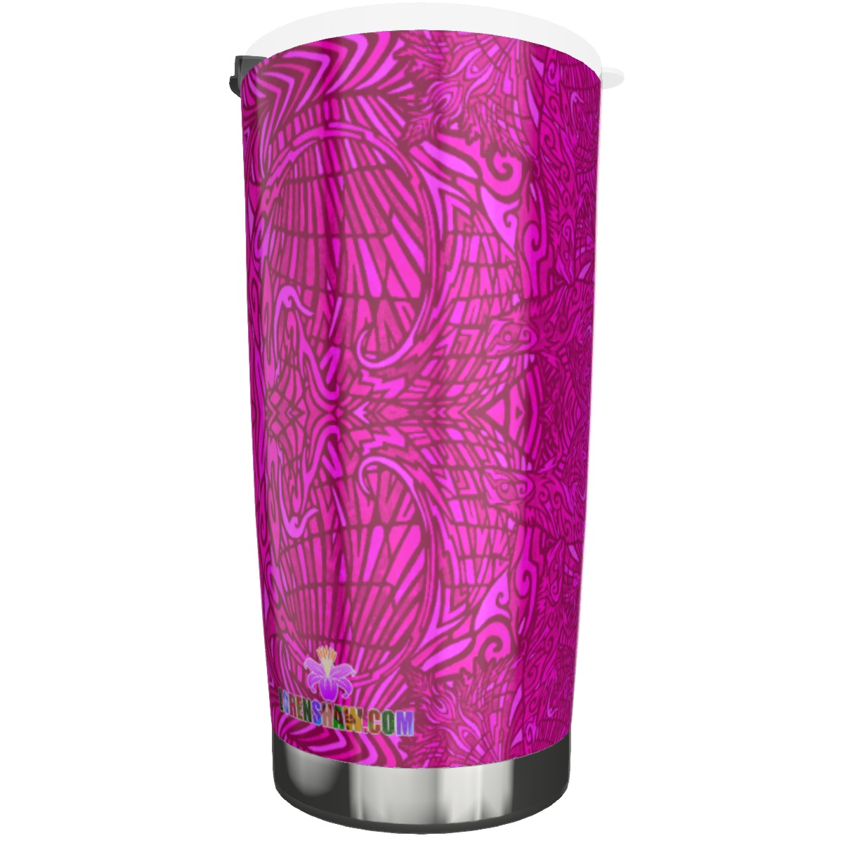 Pink Torus Stainless Steel Tumbler 20oz