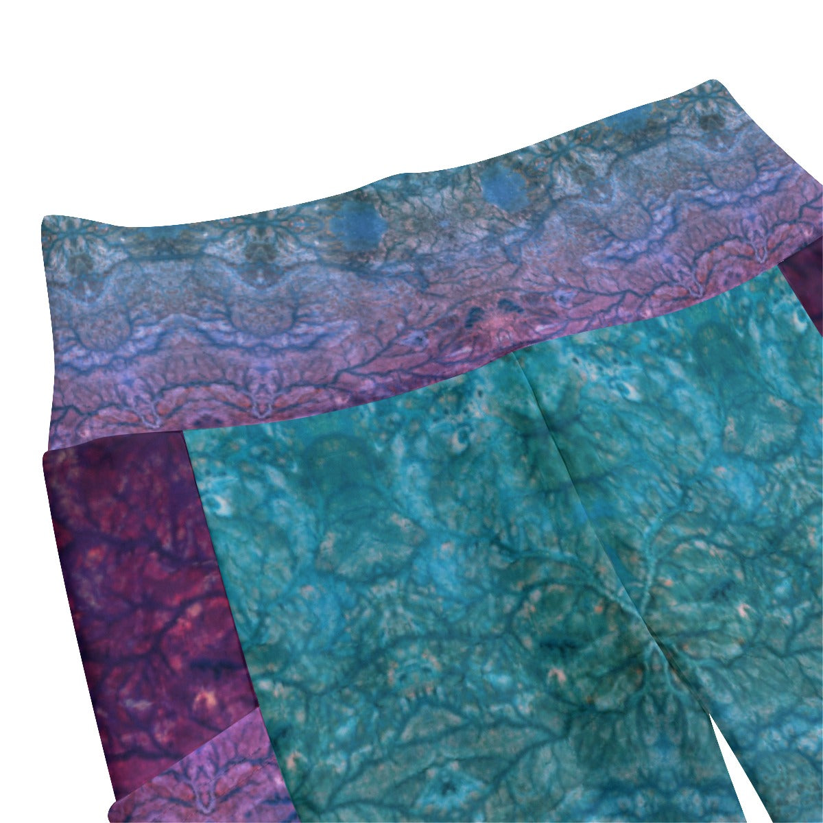 Lotus Roots High Waist Leggings With Side Pockets