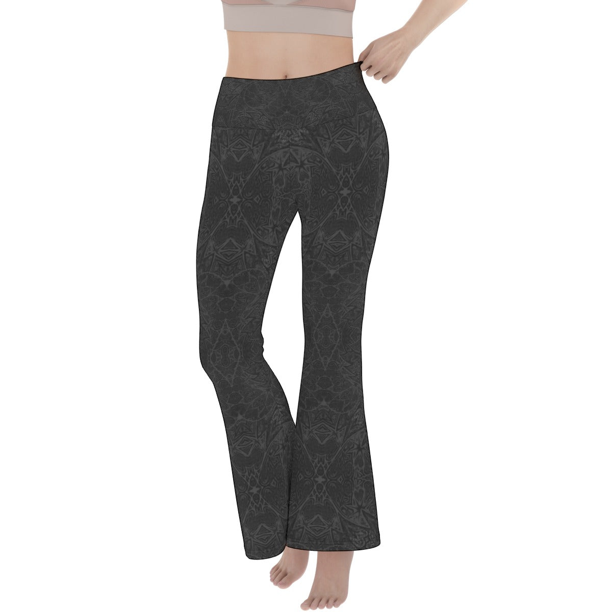 1000 hearts Flare Yoga Pants