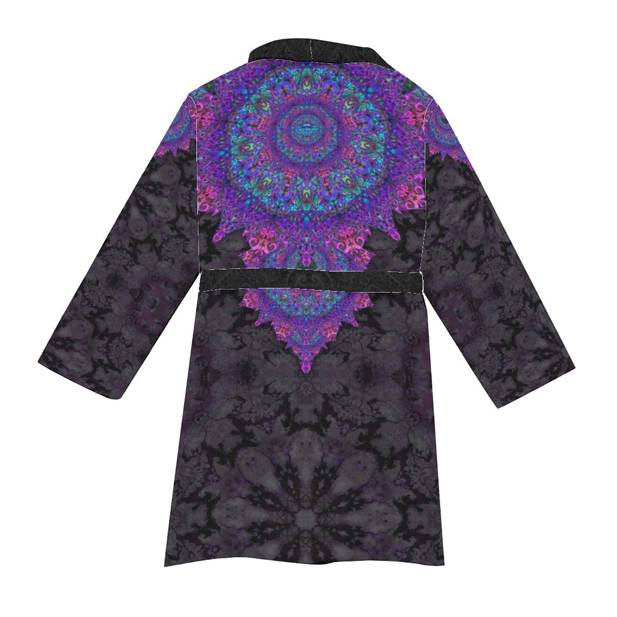 Sea Flower Drop Plush Fleece Robe