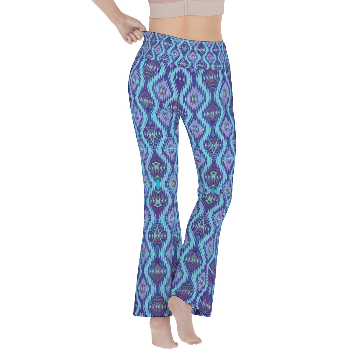 Navajo Aqua Flare Yoga Pants