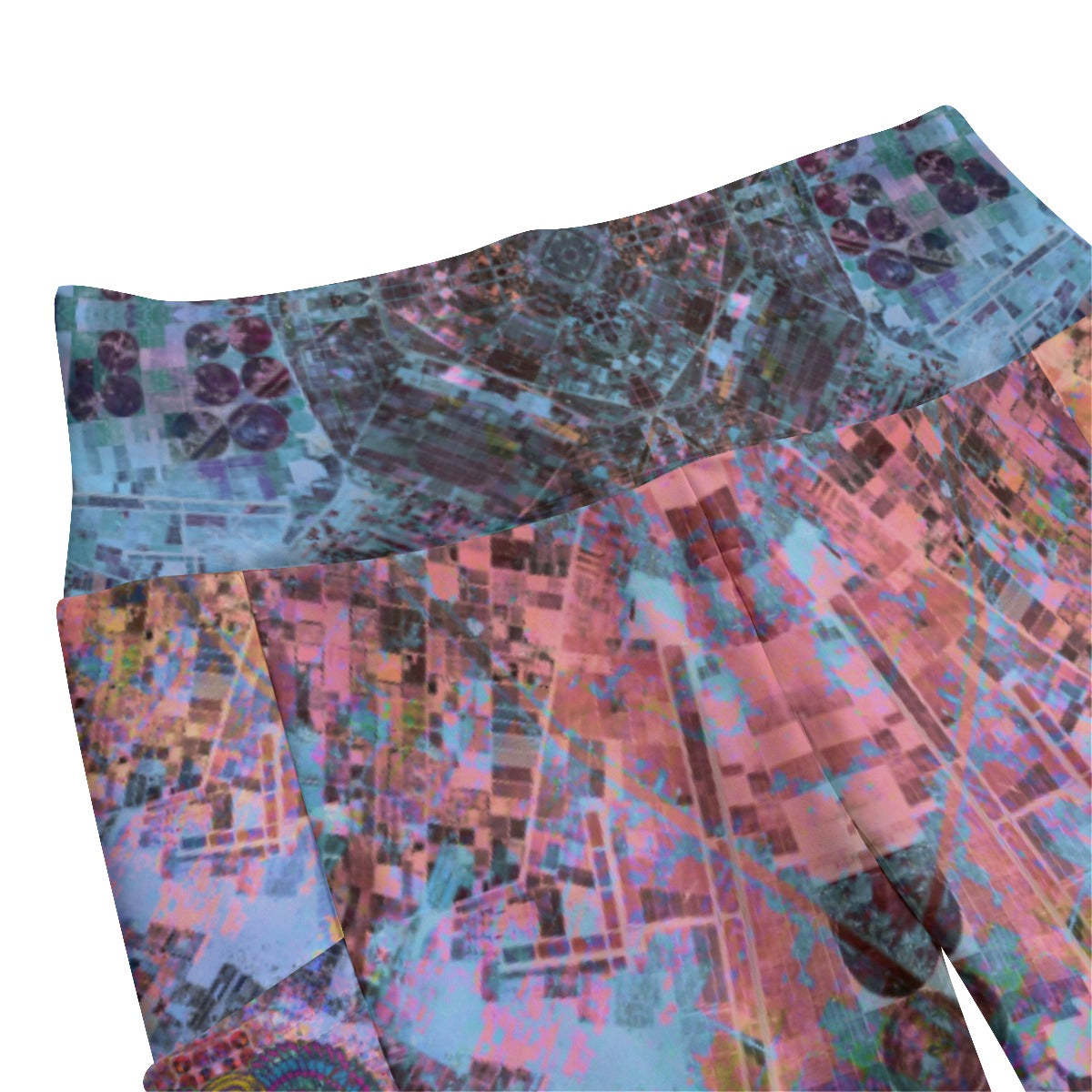 Winged Scarab High Waist Leggings With Side Pockets