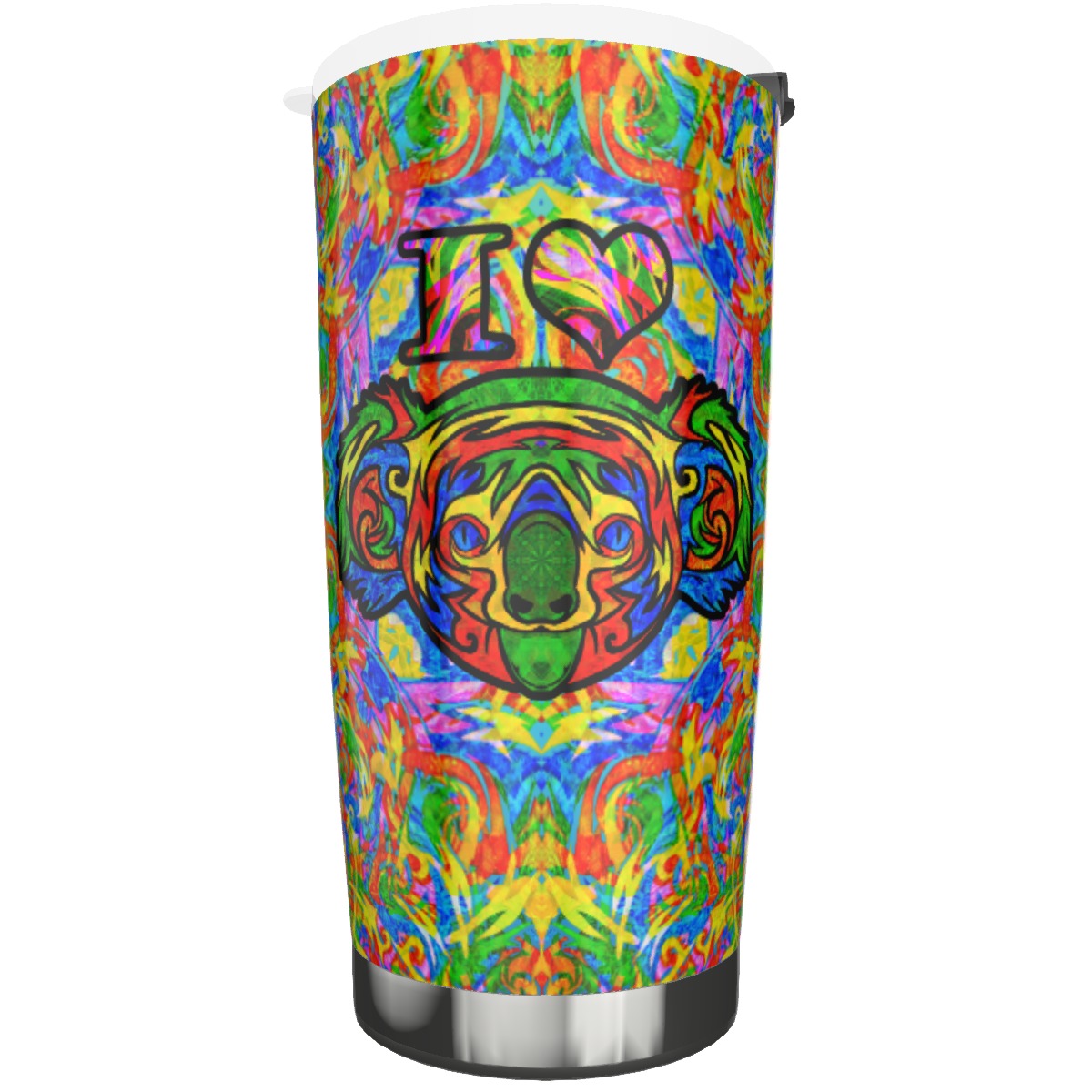 I Heart Koalas Stainless Steel Tumbler 20oz