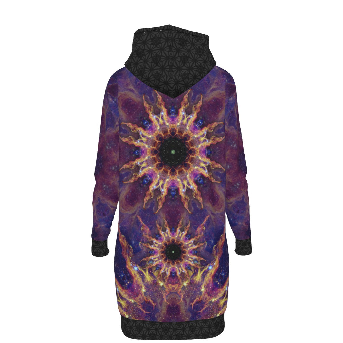 Star Fire Hoodie Dress