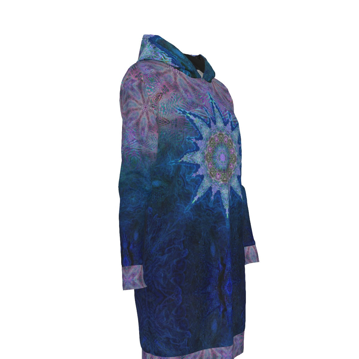 Jupiter Zebra Star Hoodie Dress