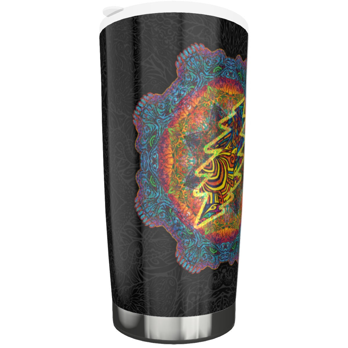 13 point Bolt Mandala Stainless Steel Tumbler 20oz