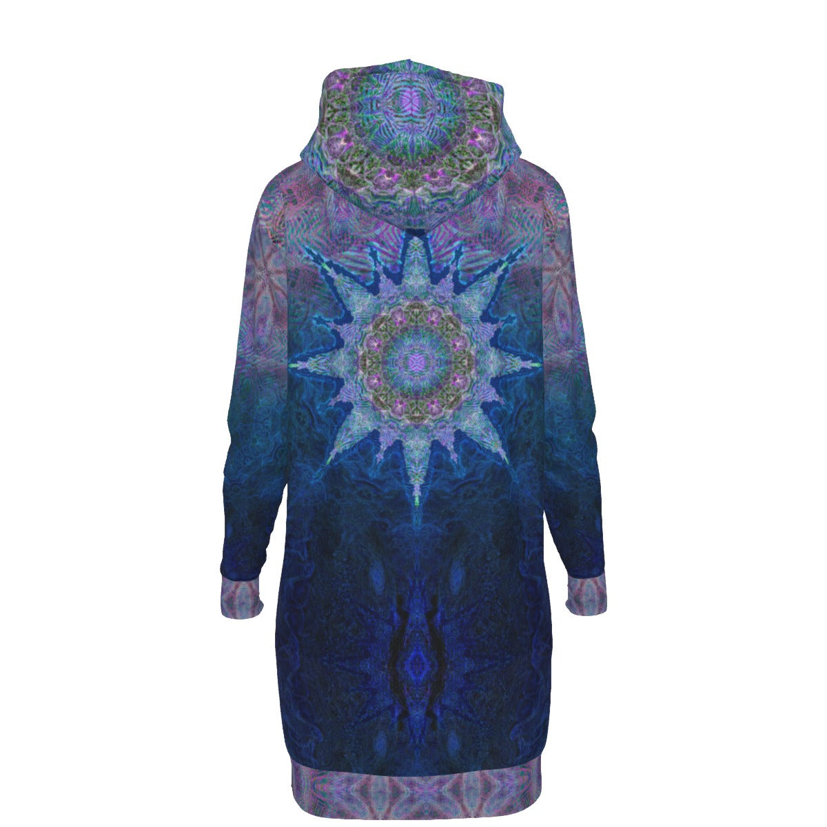 Jupiter Zebra Star Hoodie Dress