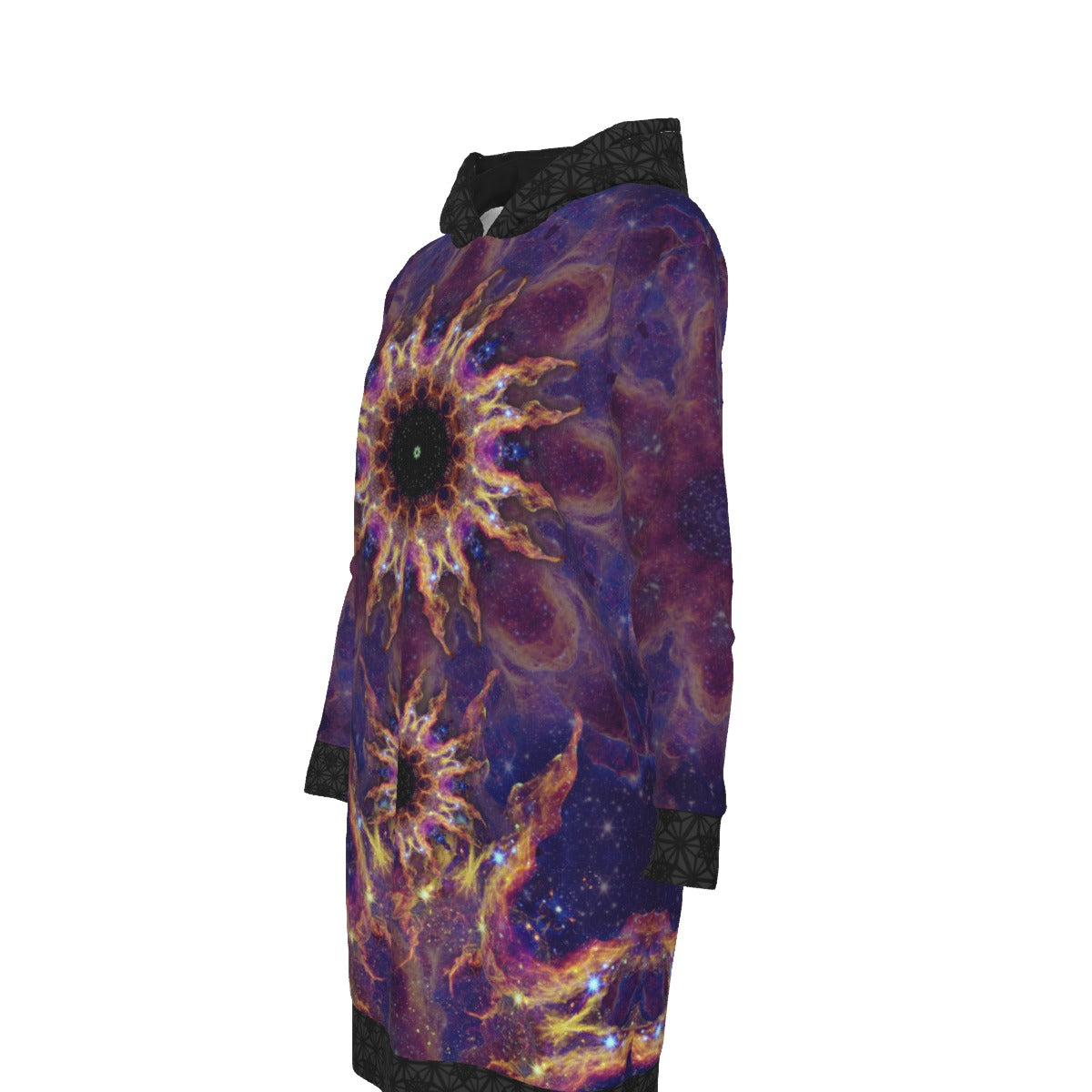 Star Fire Hoodie Dress