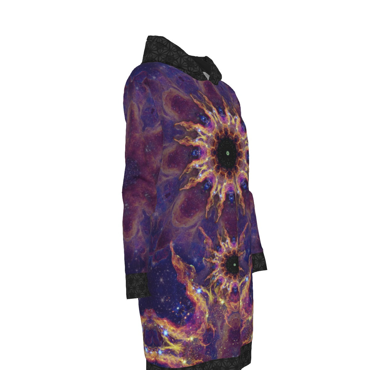 Star Fire Hoodie Dress