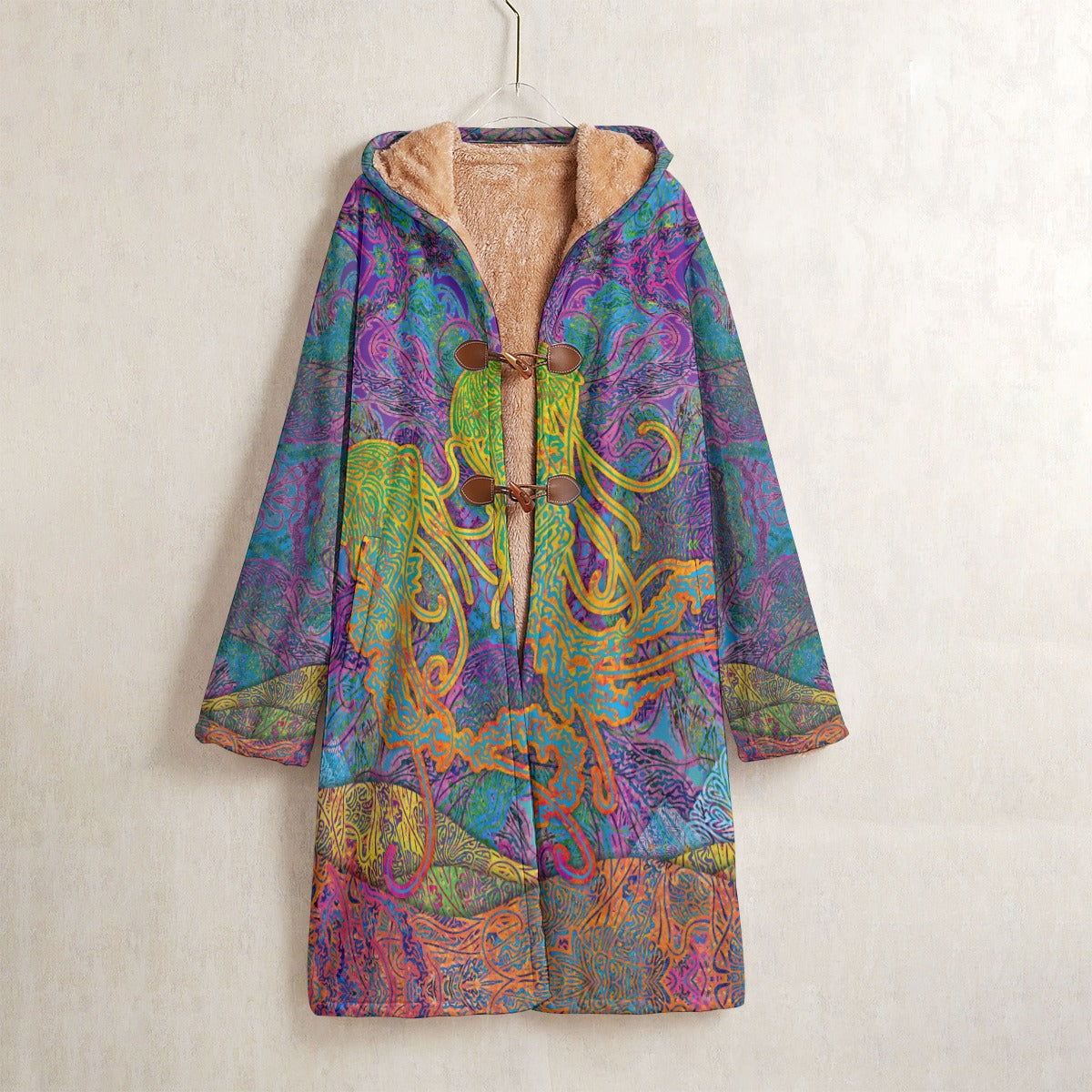 Psychedelic Jellyfish Festival Cloak