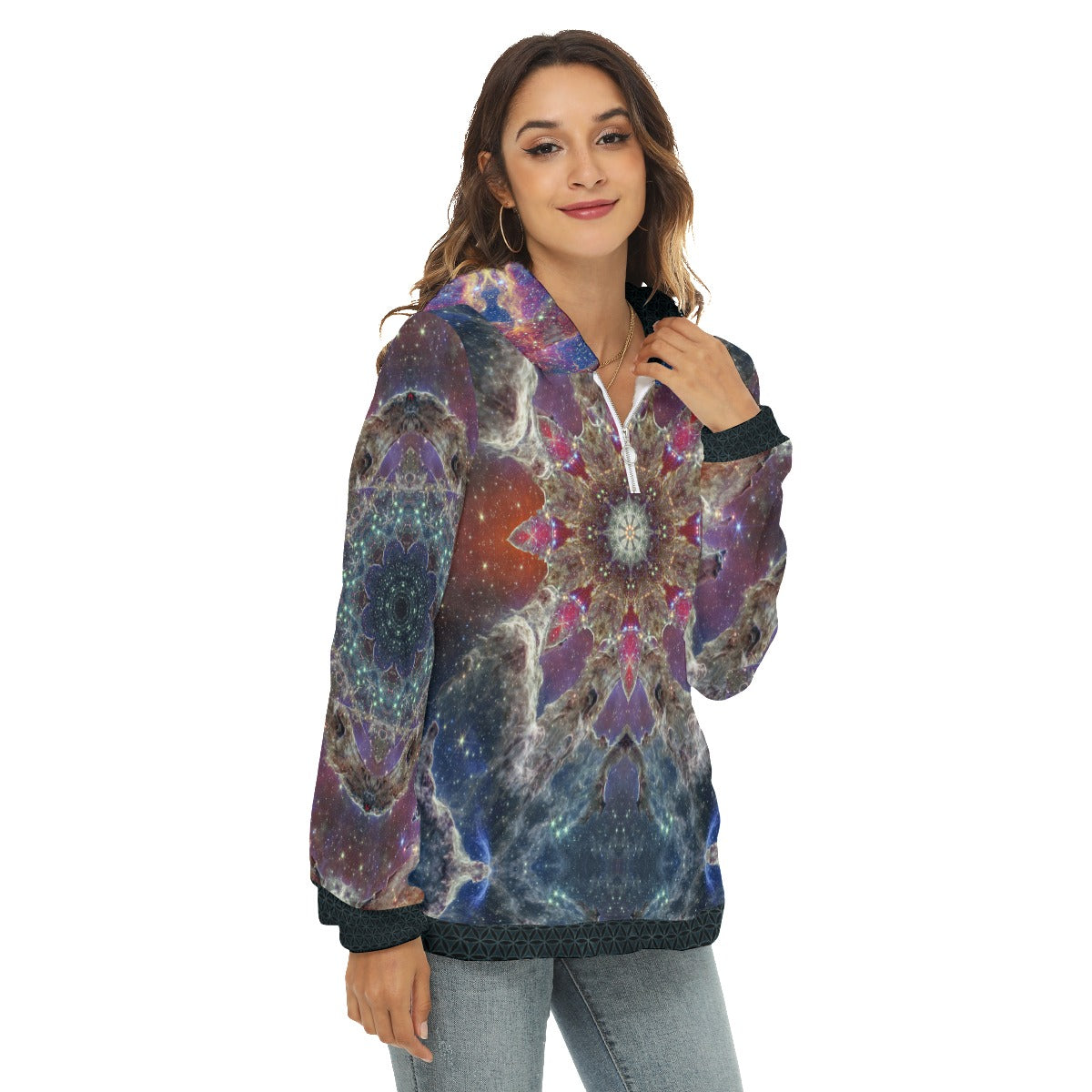 Space Cadet Plush Fleece Hoodie