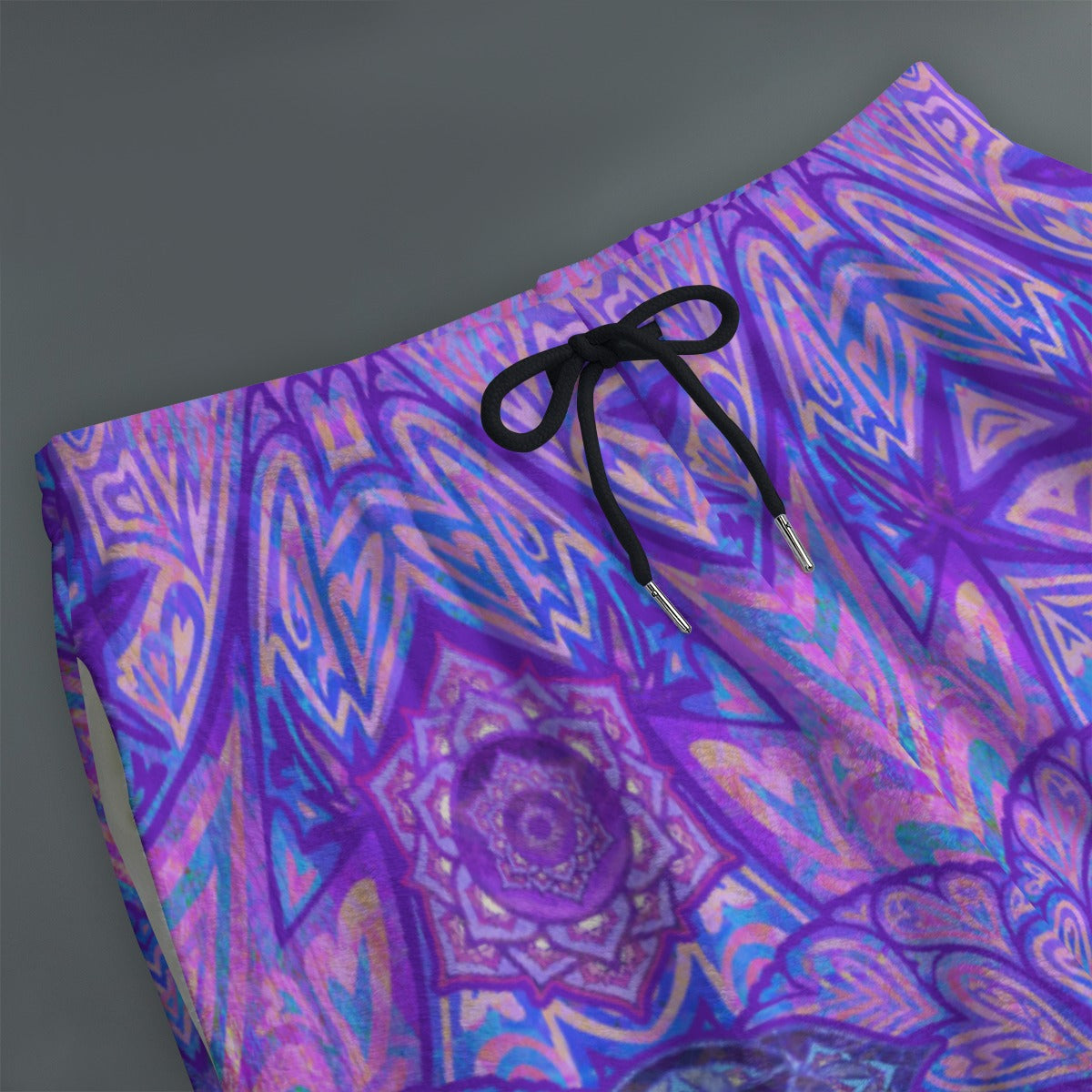 Pink Heart Chakra Plush Fleece Pants