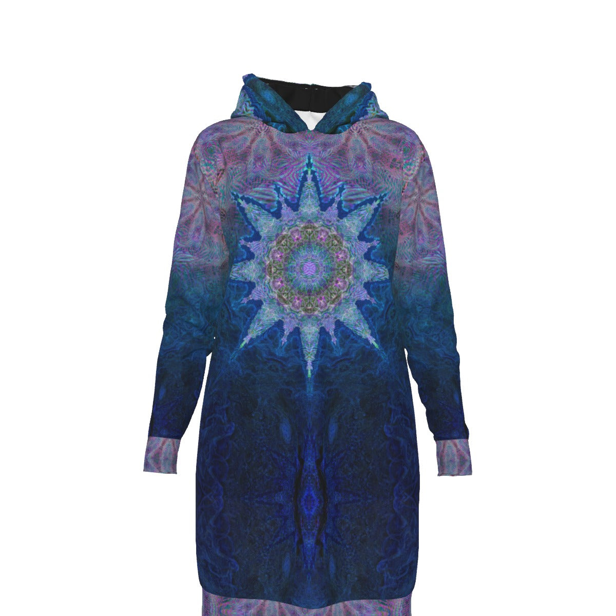 Jupiter Zebra Star Hoodie Dress
