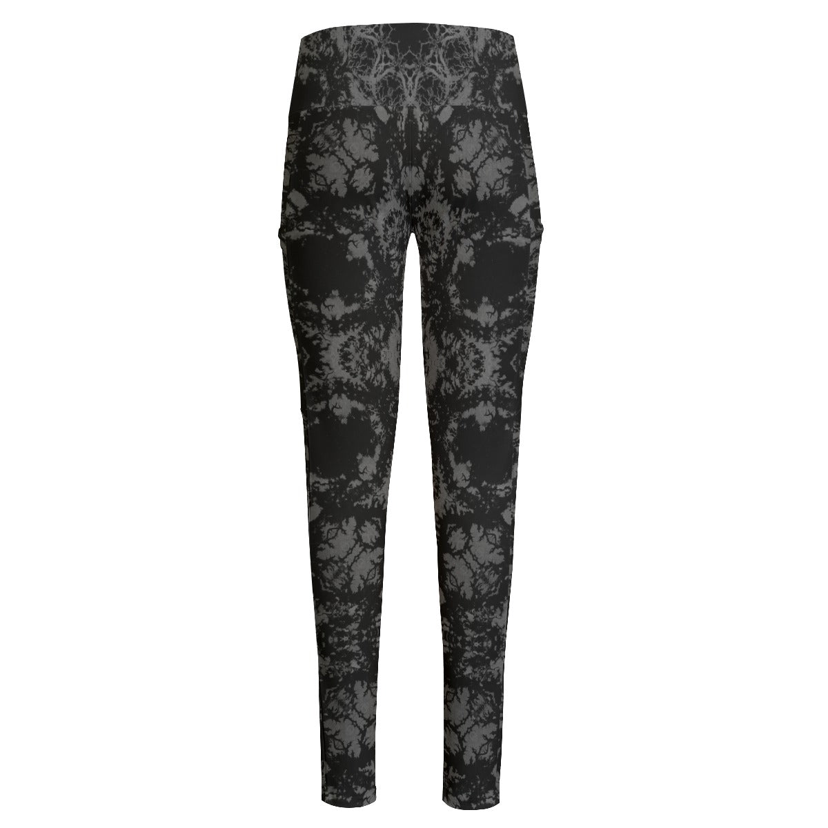 Dark Nile High Waist Leggings With Side Pockets