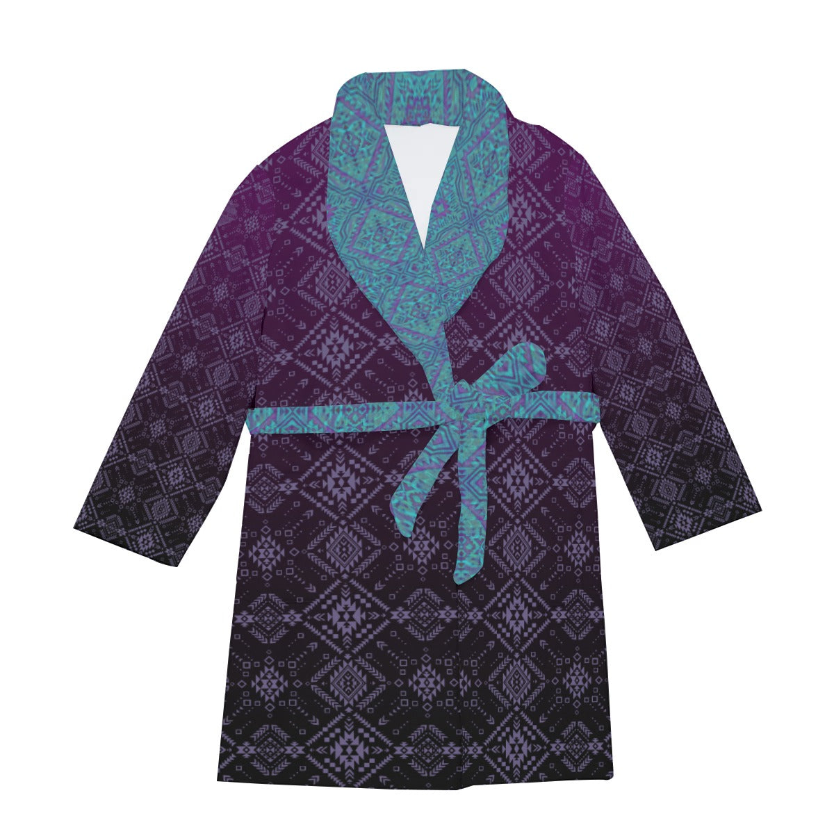 All-Over Print Men's Thicken Robe