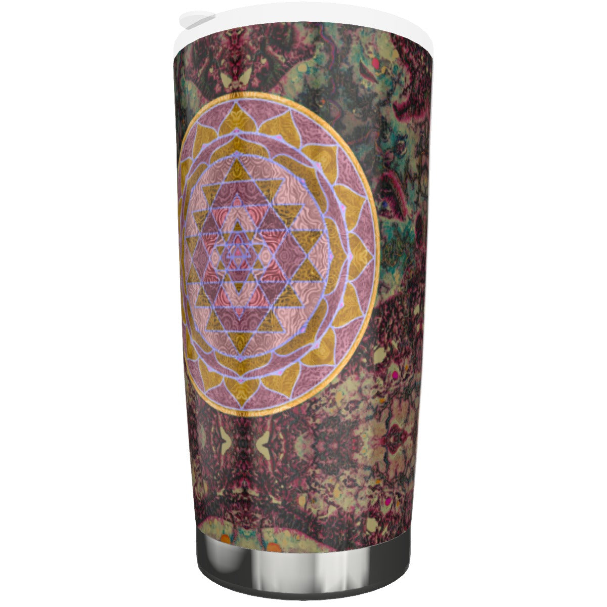 Sri Yantra Stainless Steel Tumbler 20oz