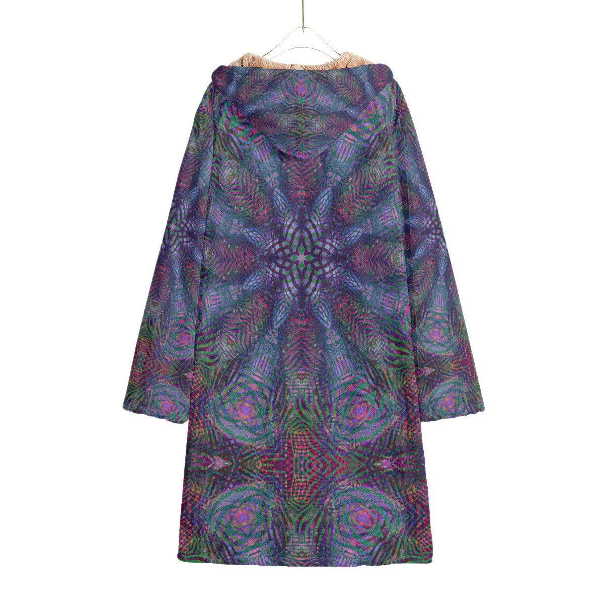 Trippy Zebra Festival Cloak