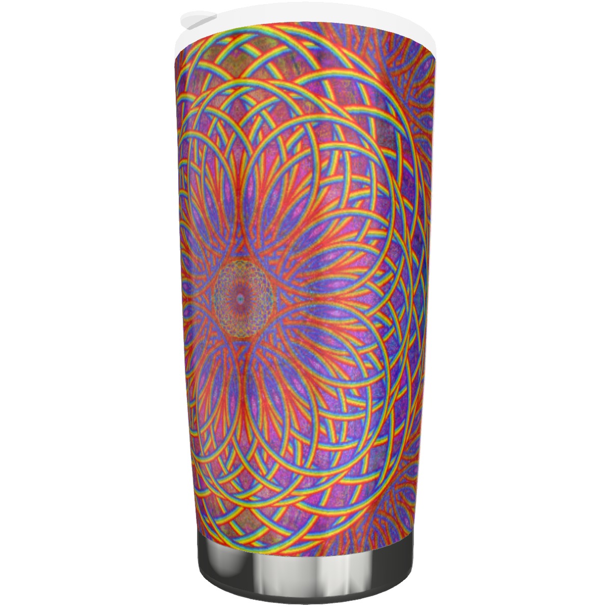 Rainbow Torus Stainless Steel Tumbler 20oz