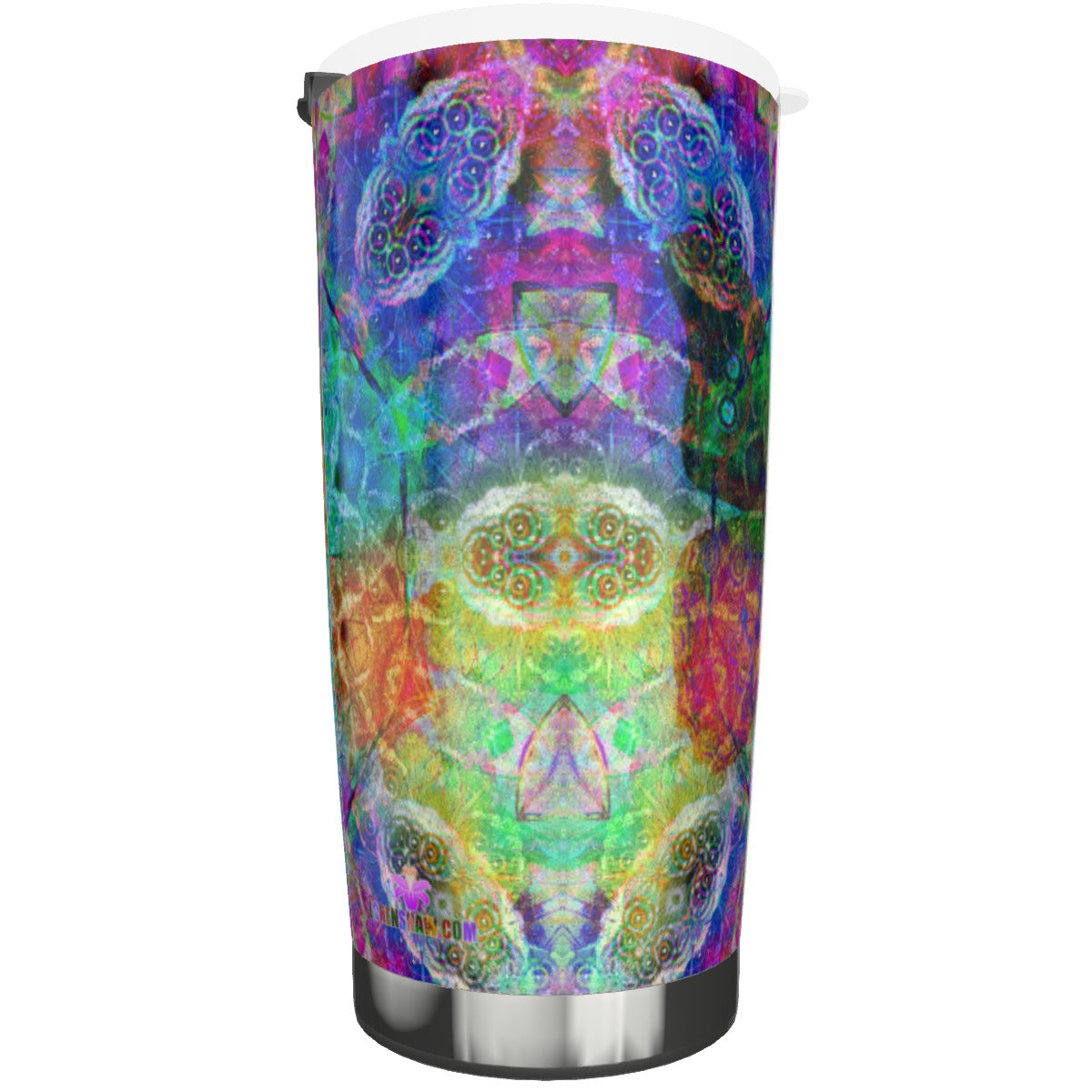 Butterfly Mandala Stainless Steel Tumbler 20oz