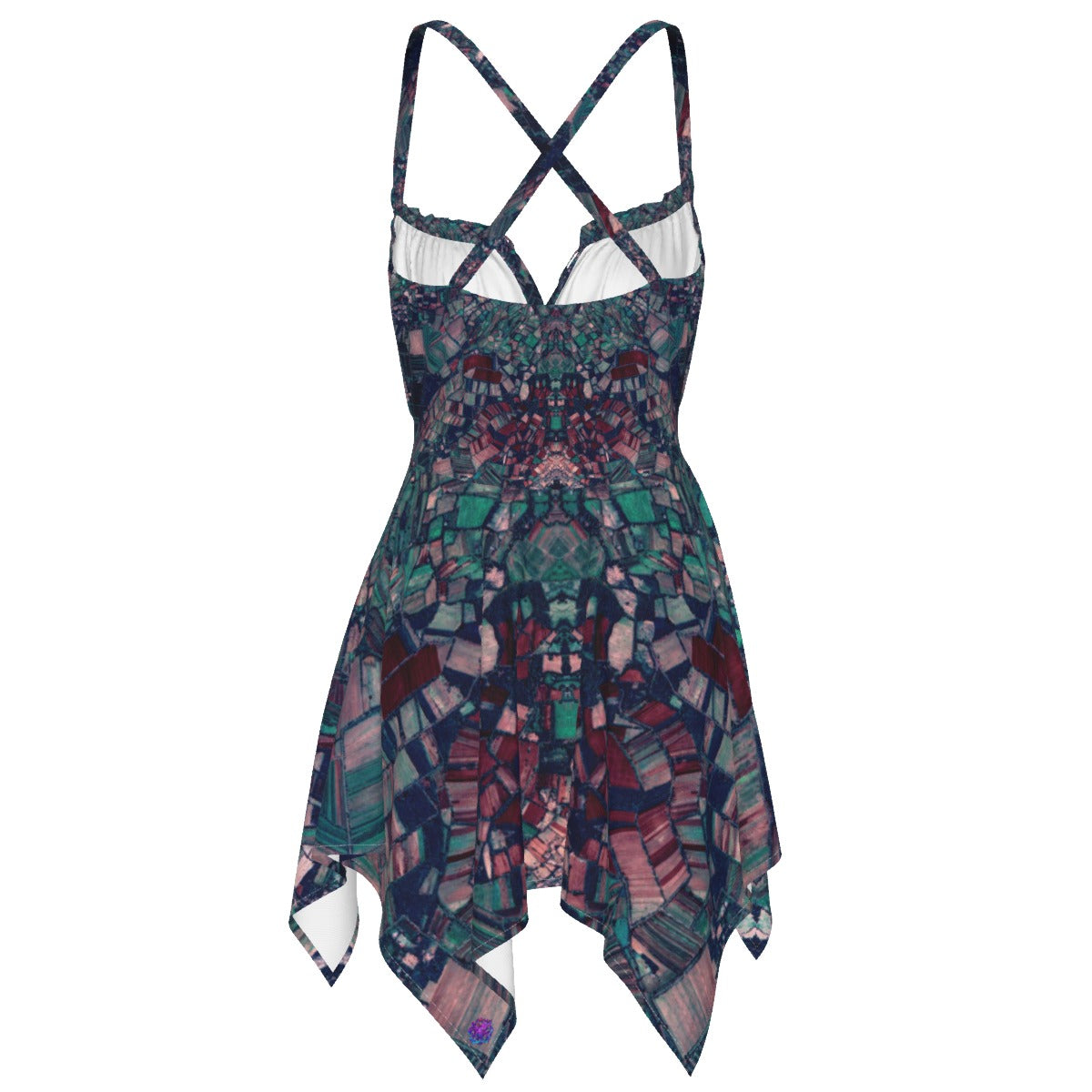 Bacanda Teal Fairy 6 point Dress