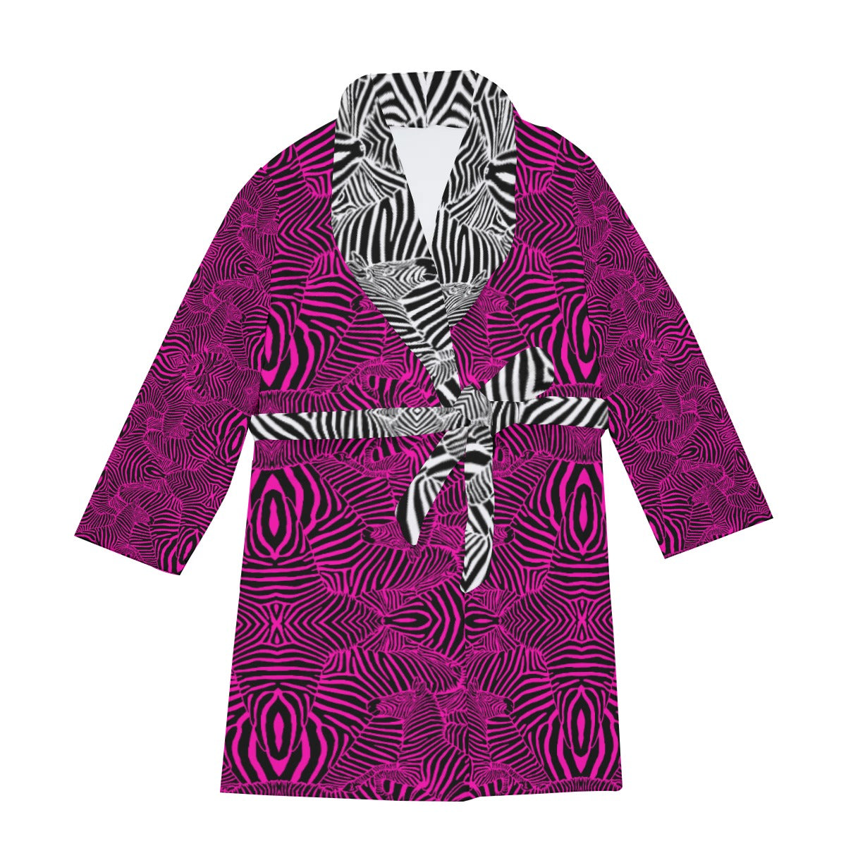 All-Over Print Men's Thicken Robe