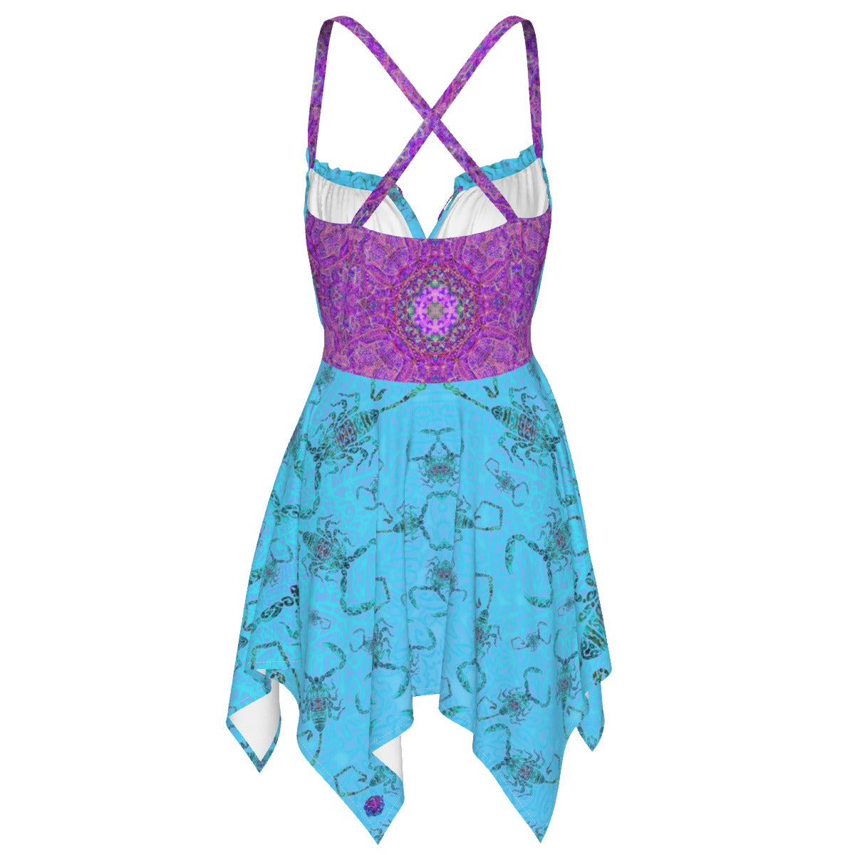 Purple Scorpion Fairy 6 point Dress